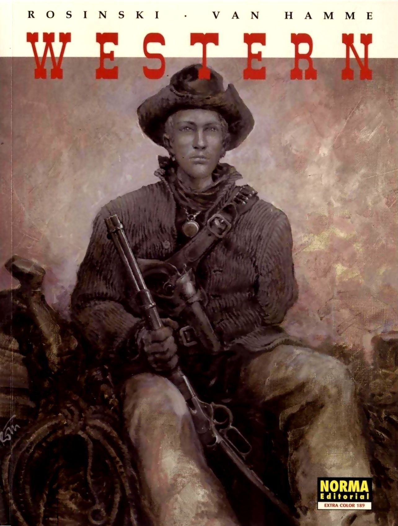Portada ampliada de WESTERN