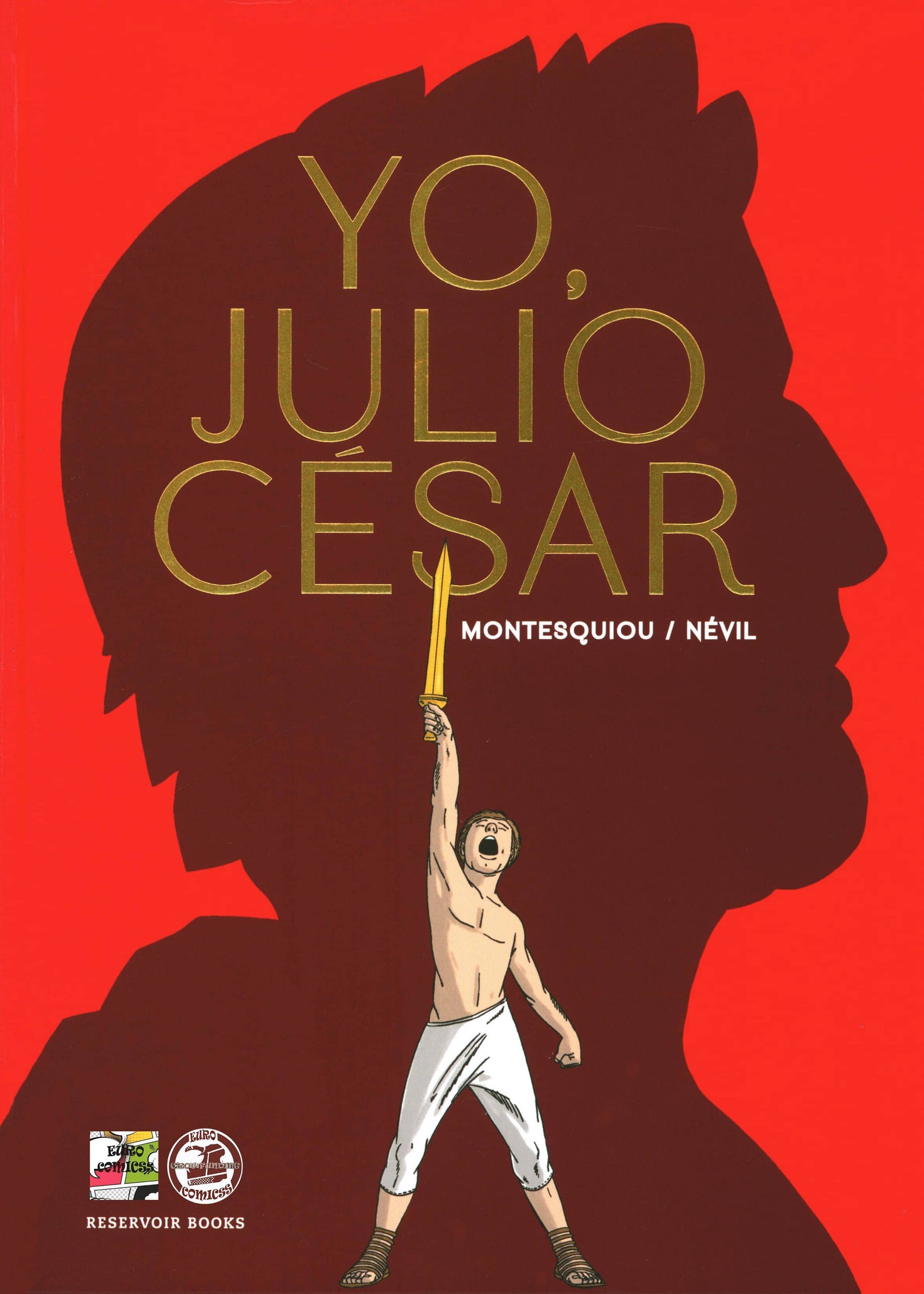 Portada ampliada de YO, JULIO CESAR