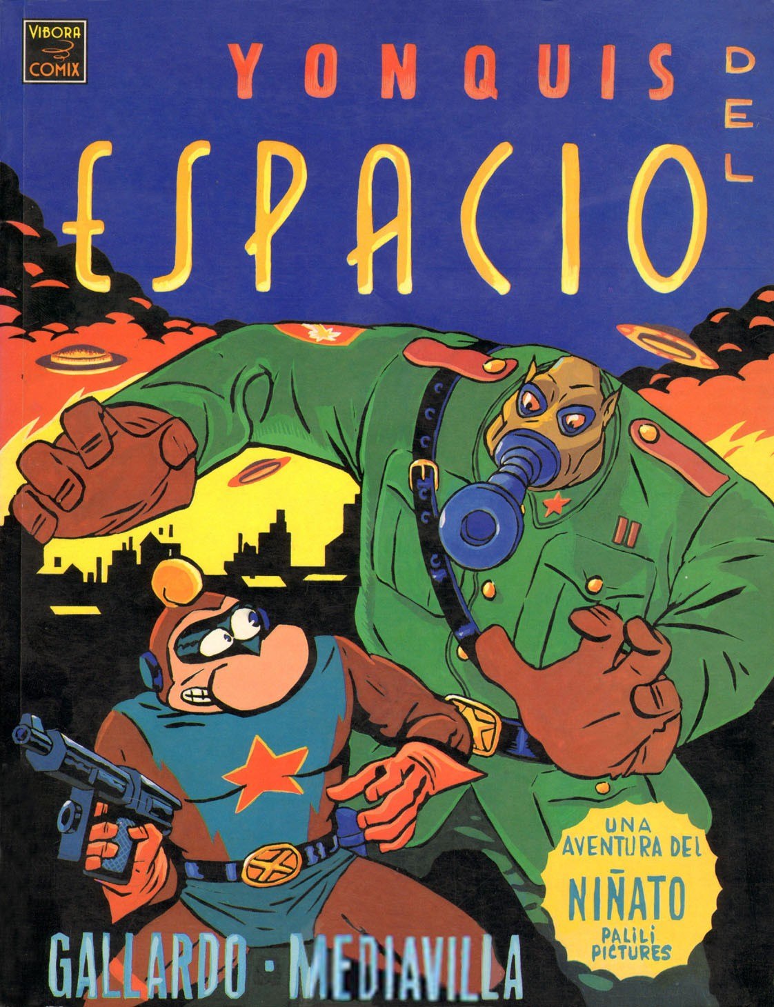 Portada ampliada de Yonquis de Espacio