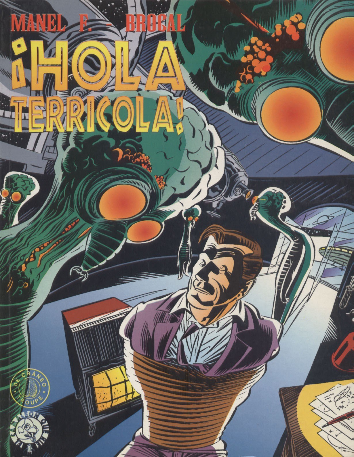 Portada ampliada de ¡HOLA TERRICOLA!