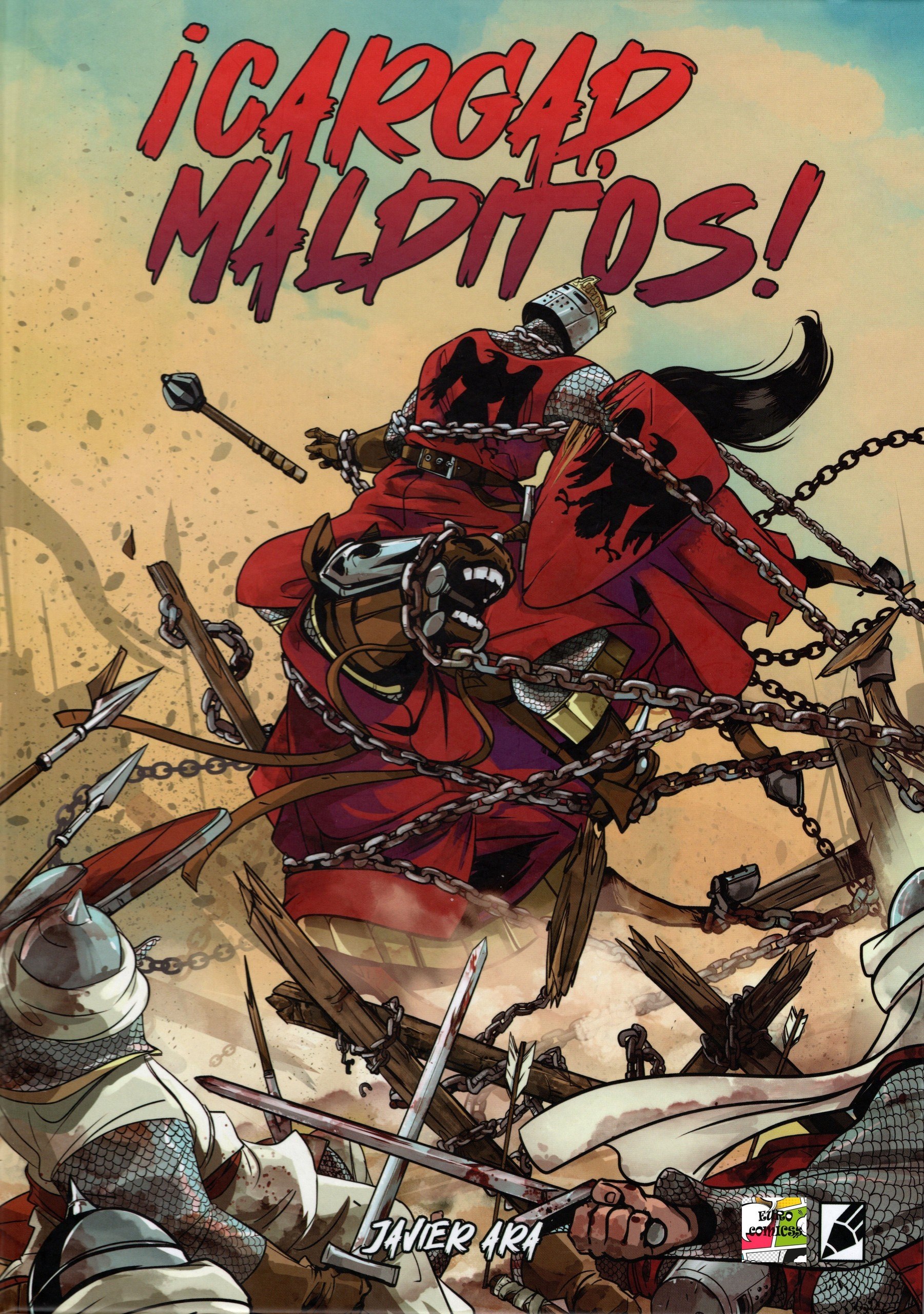 Portada ampliada de ¡Cargad, malditos!