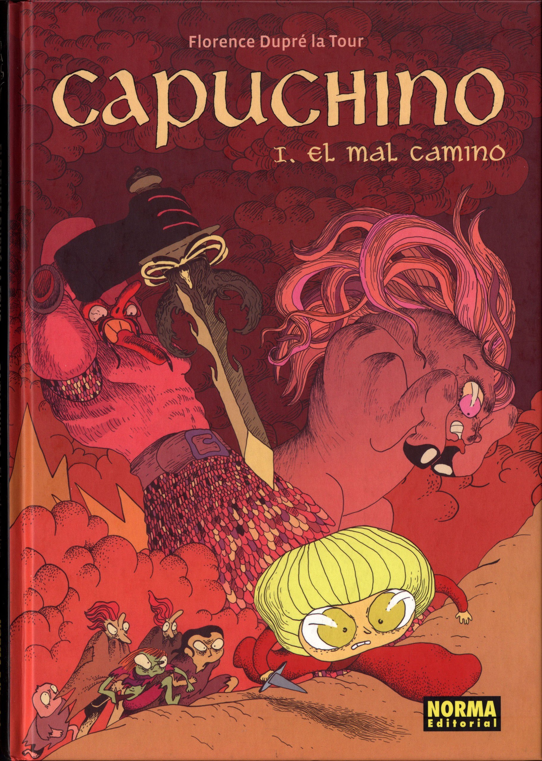 Portada ampliada de capuchino I. el mal camino