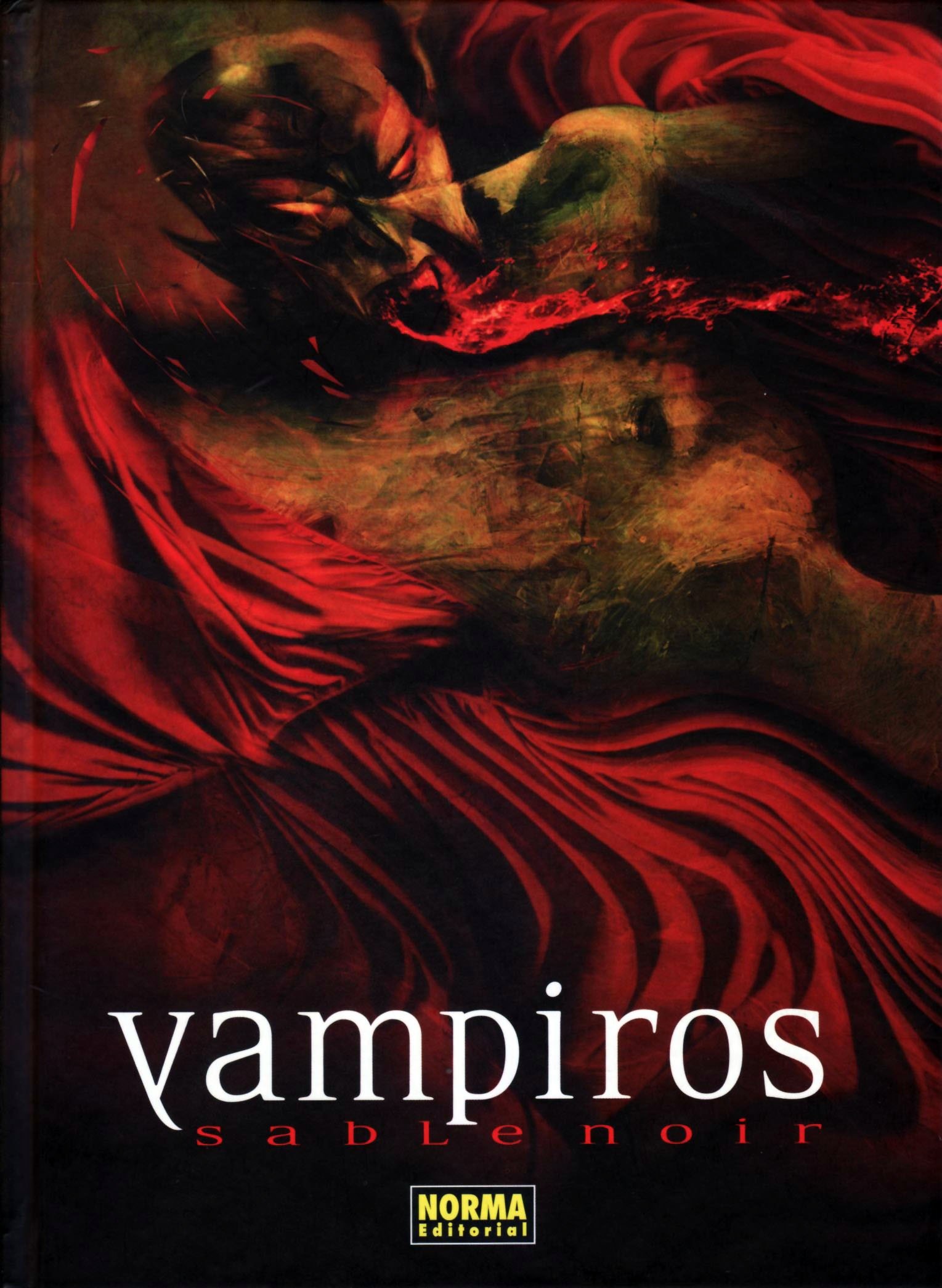 Portada ampliada de vampiros sable-noir