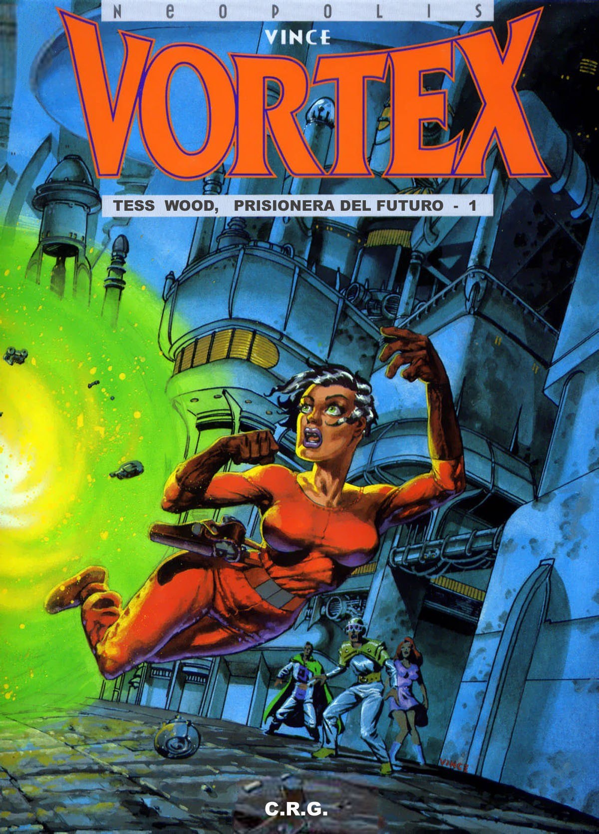 Portada ampliada de VORTEX