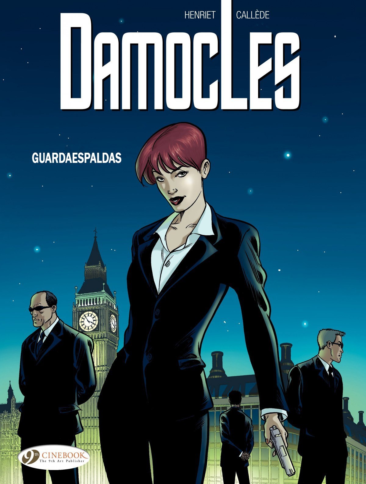 Portada ampliada de DAMOCLES
