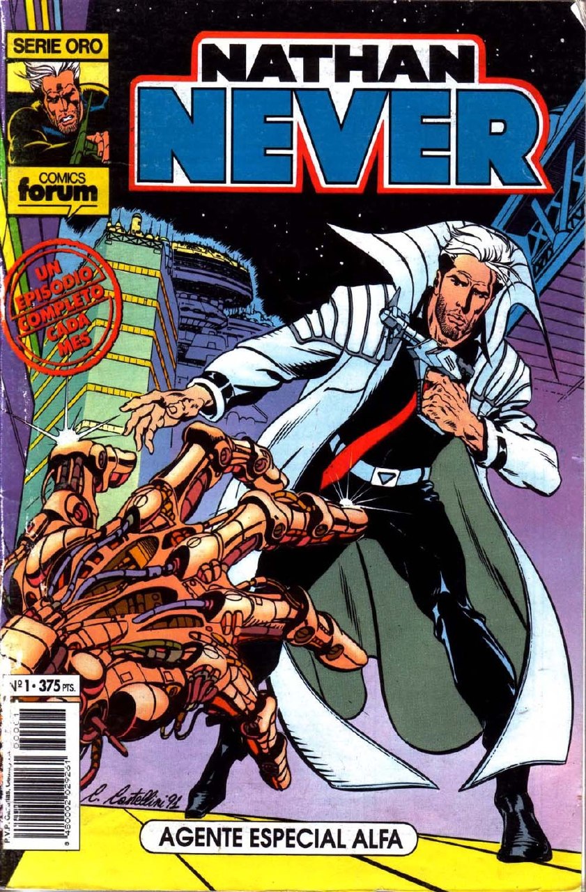 Portada ampliada de NATHAN NEVER