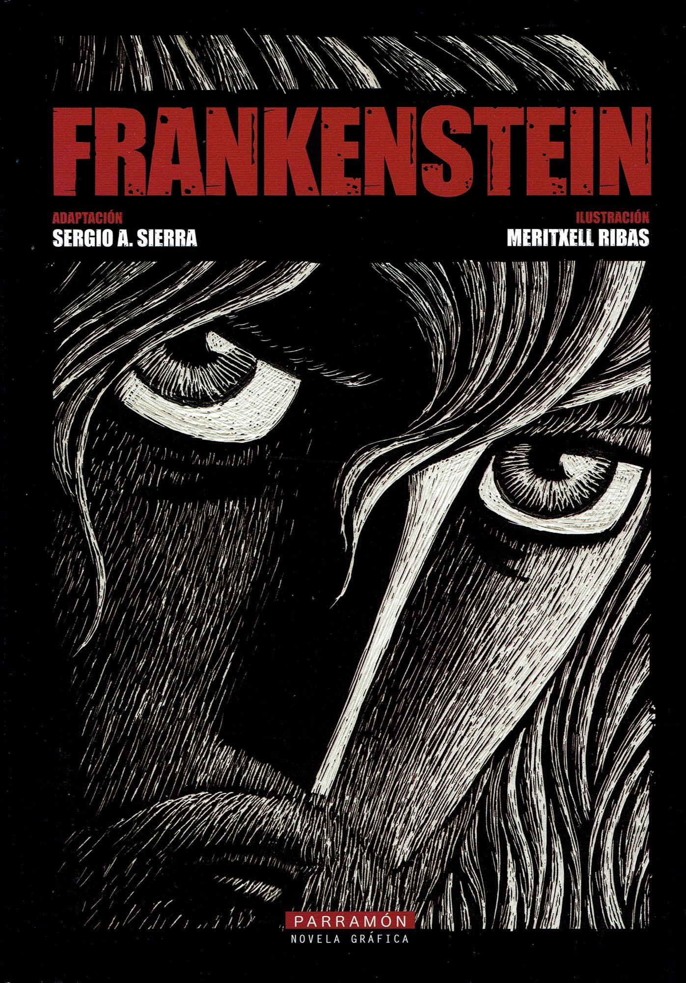 Portada ampliada de FRANKENSTEIN
