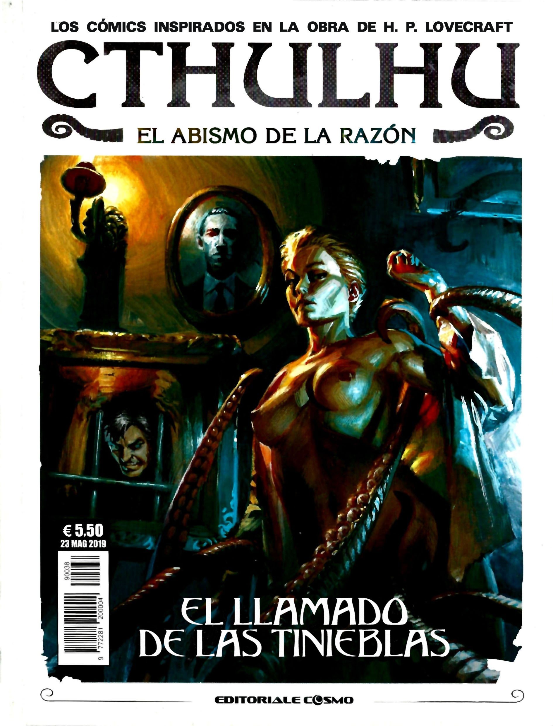 Portada ampliada de CTHULHU EL ABISMO DE LA RAZÓN
