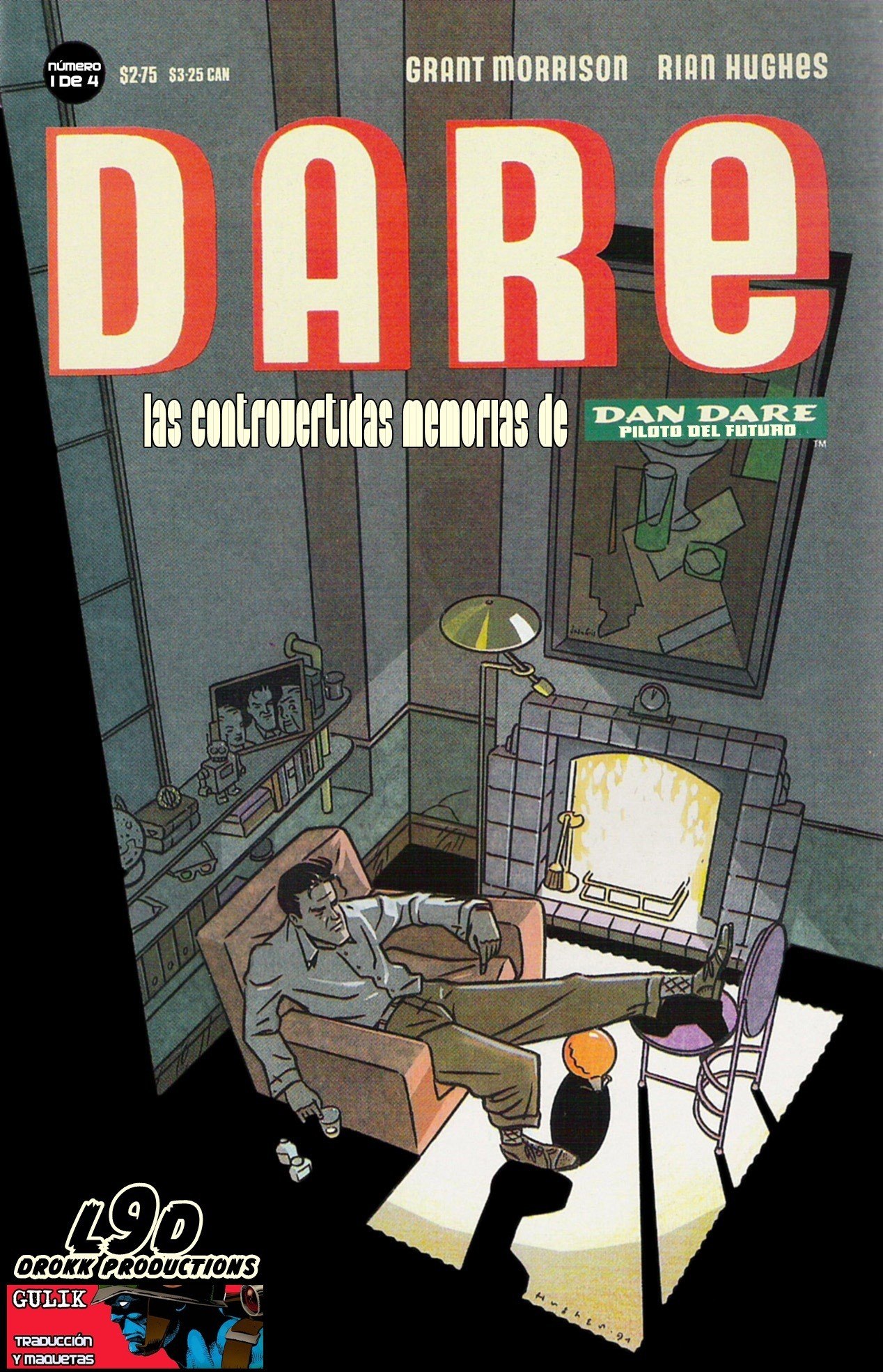 Portada ampliada de DARE