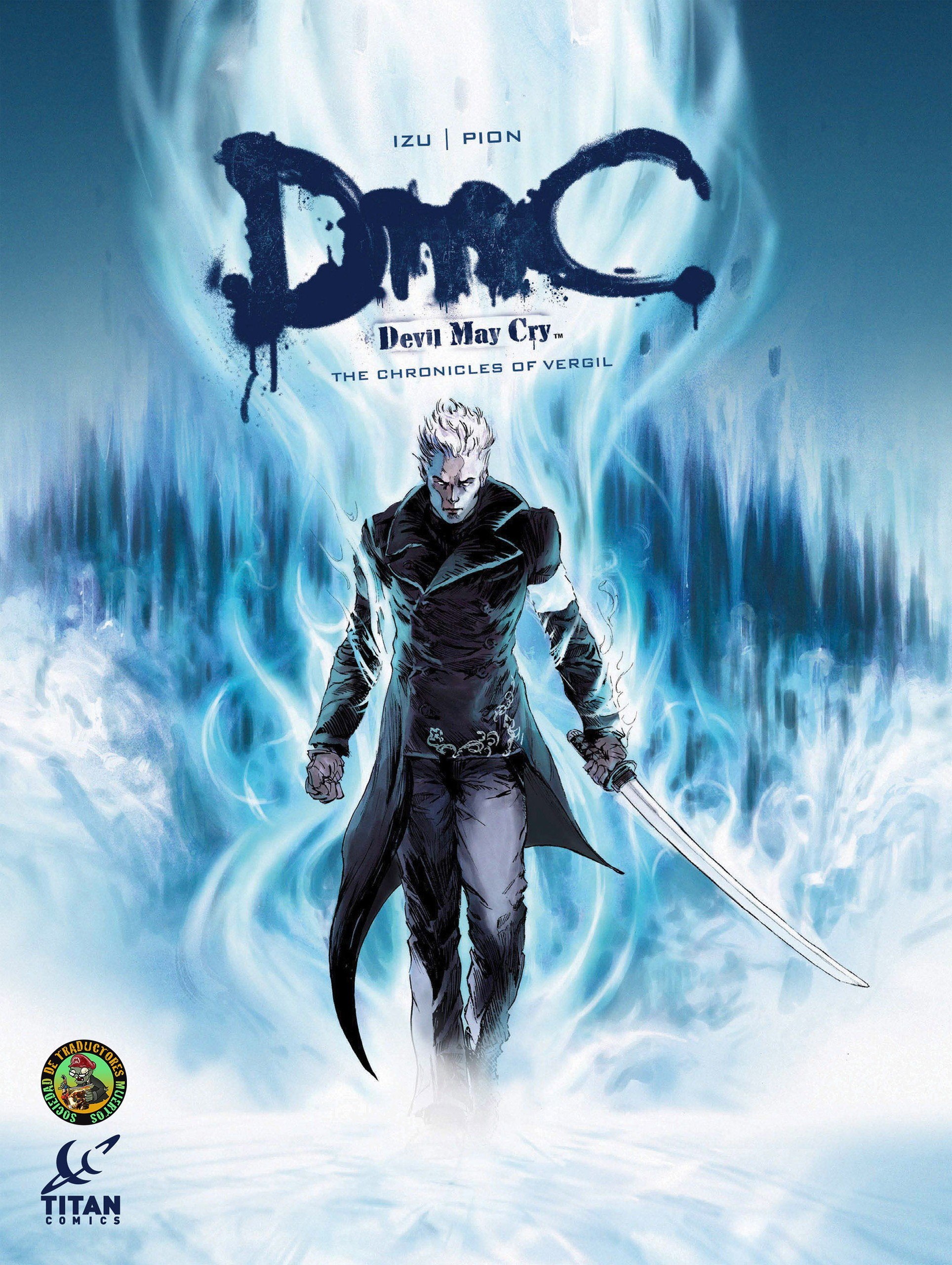 Portada ampliada de DmC Devil May Cry. The Chronicles of Vergil