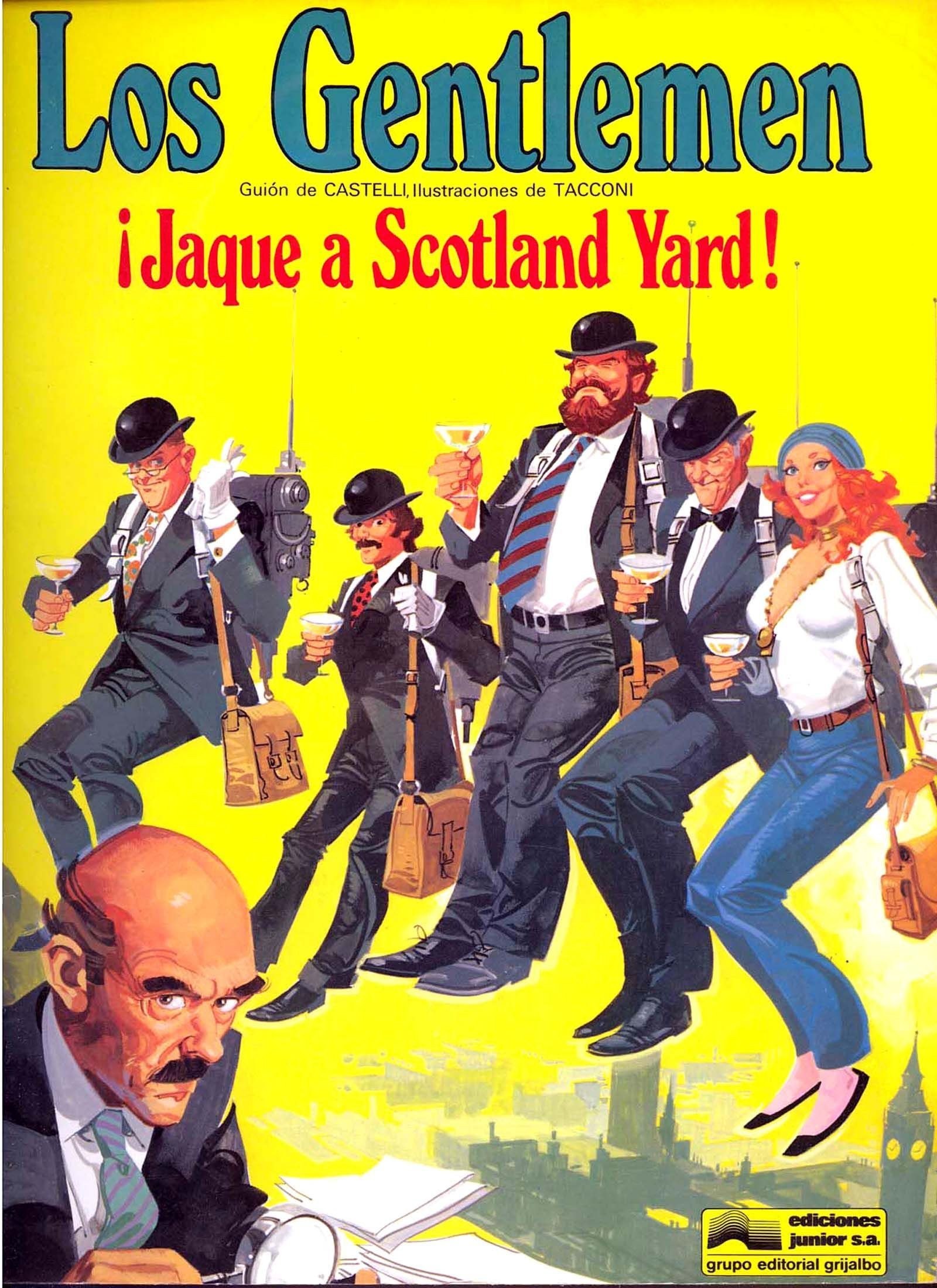 Portada ampliada de Los Gentlemen