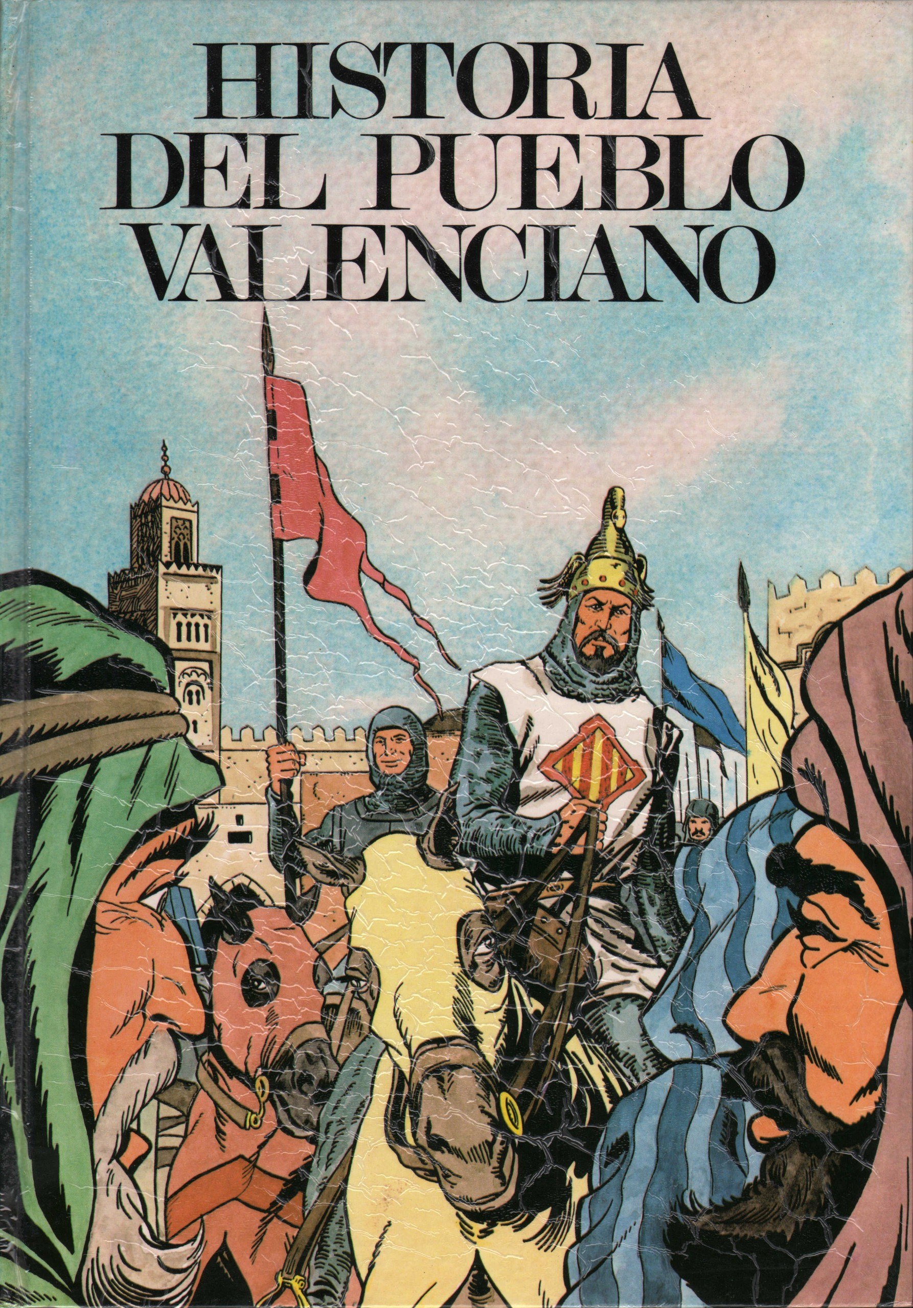 Portada ampliada de HISTORIA DEL PUEBLO VALENCIANO