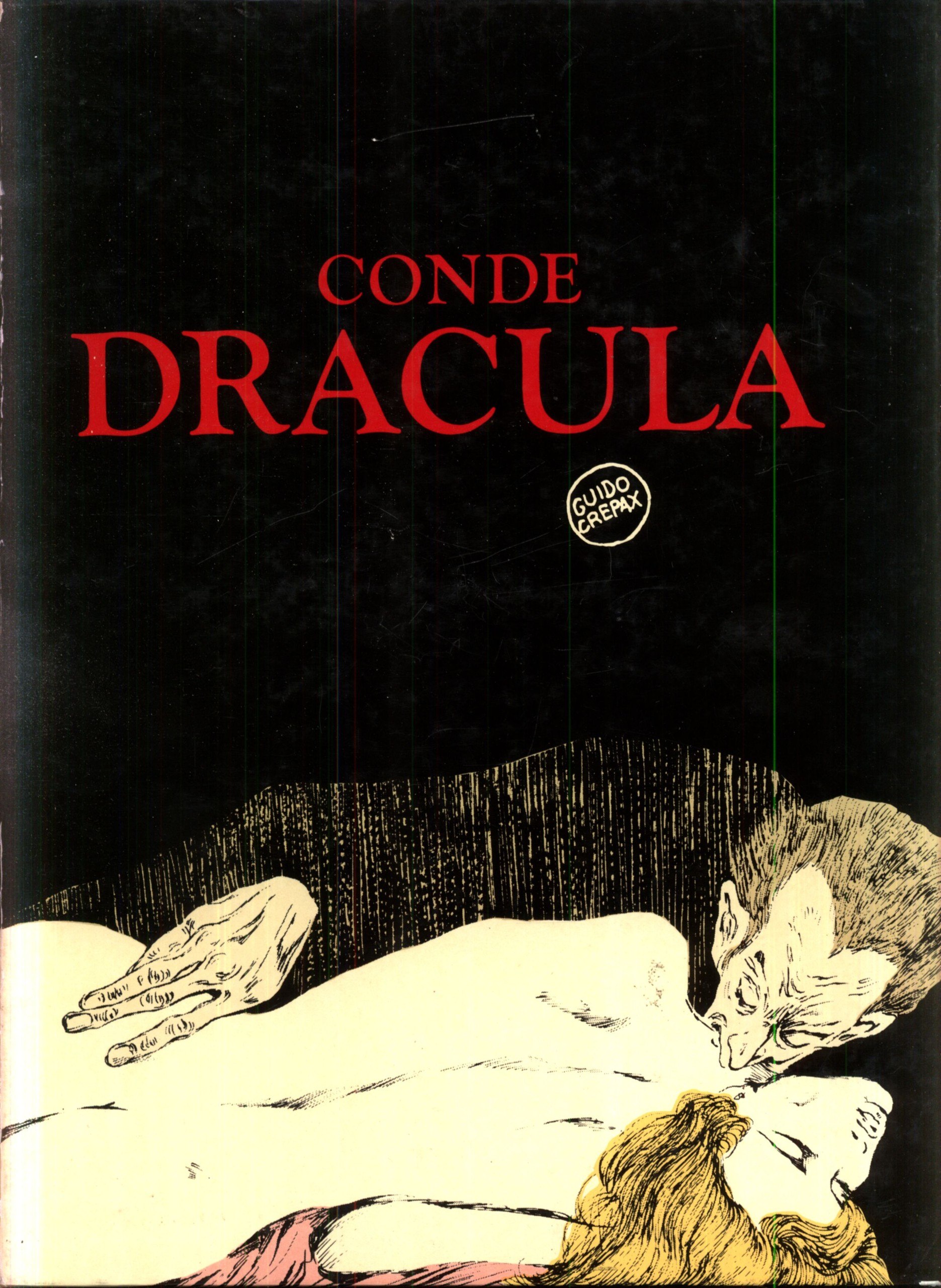 Portada ampliada de CONDE DRACULA