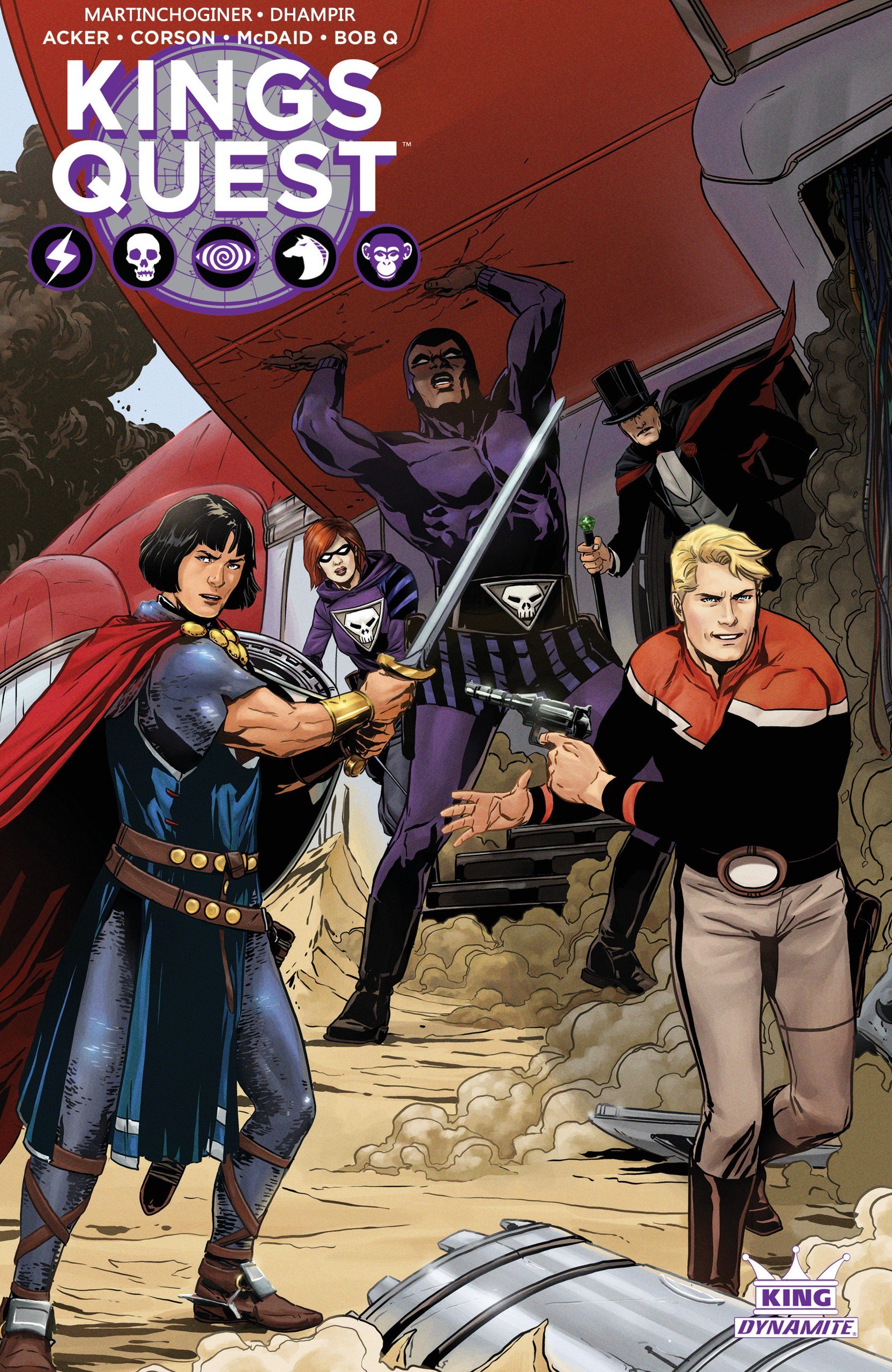 Portada ampliada de KINGS QUEST
