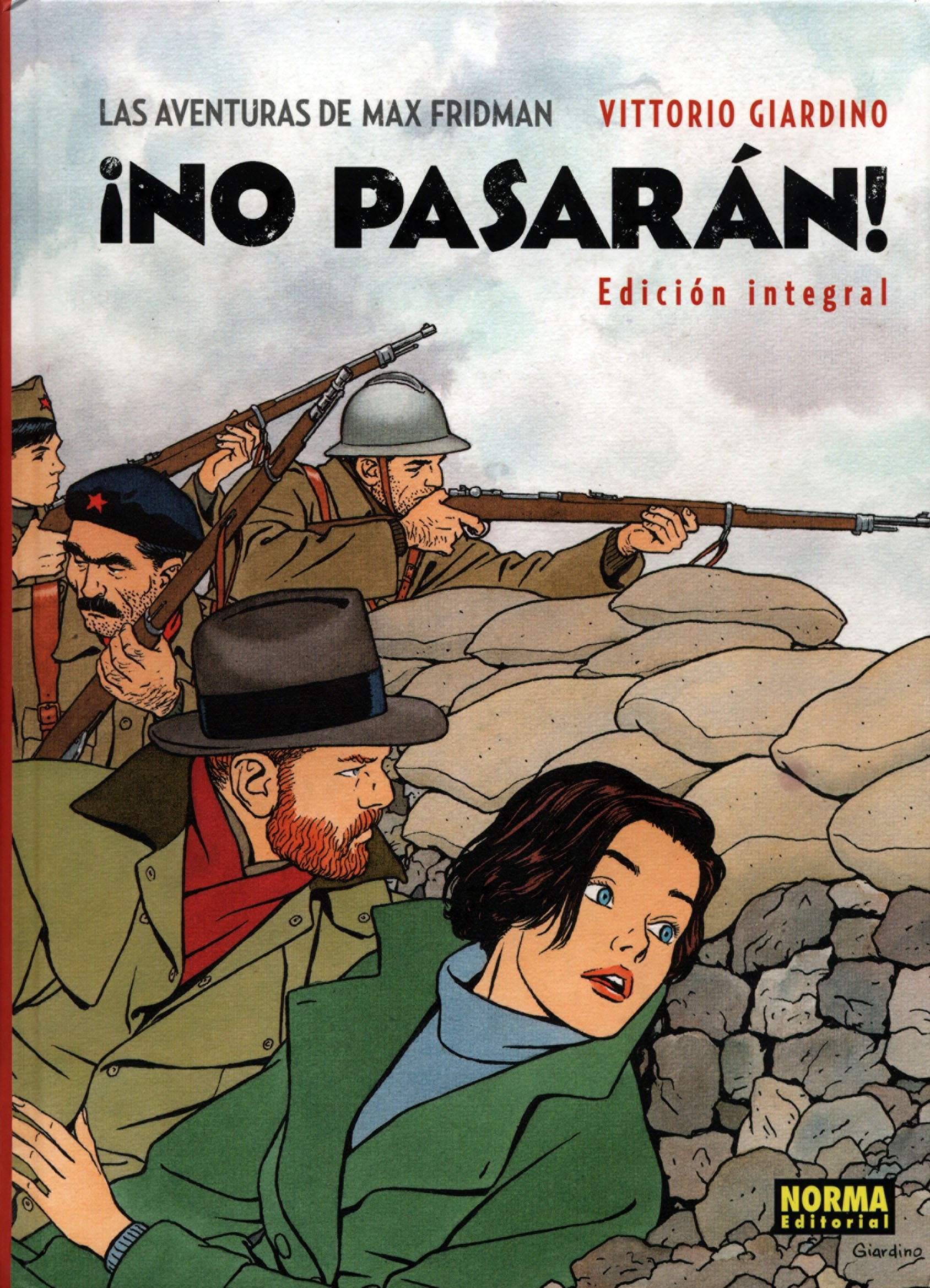 Portada ampliada de ¡NO PASARÁN!