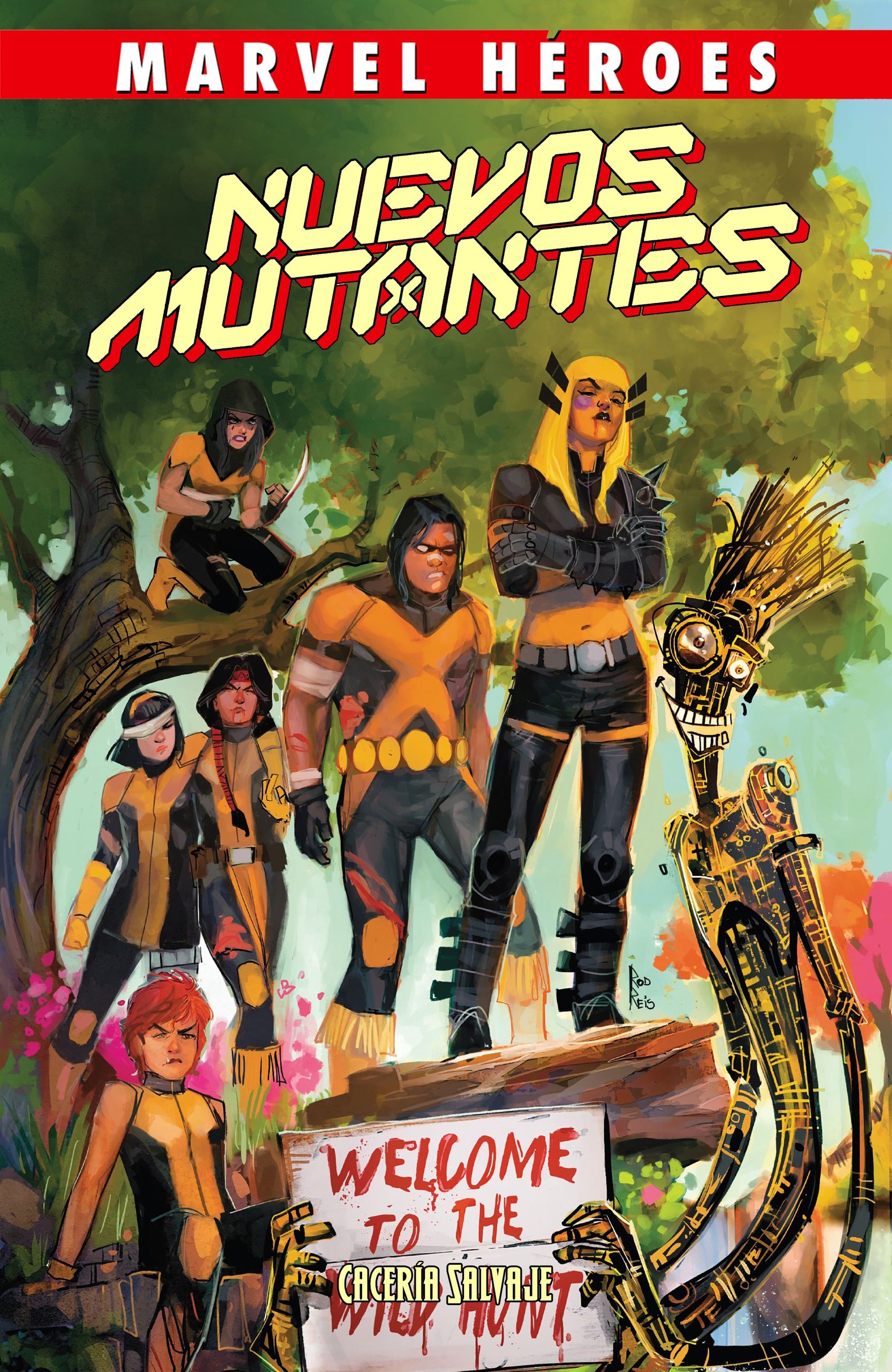 Portada ampliada de NUEVOS MUTANTES