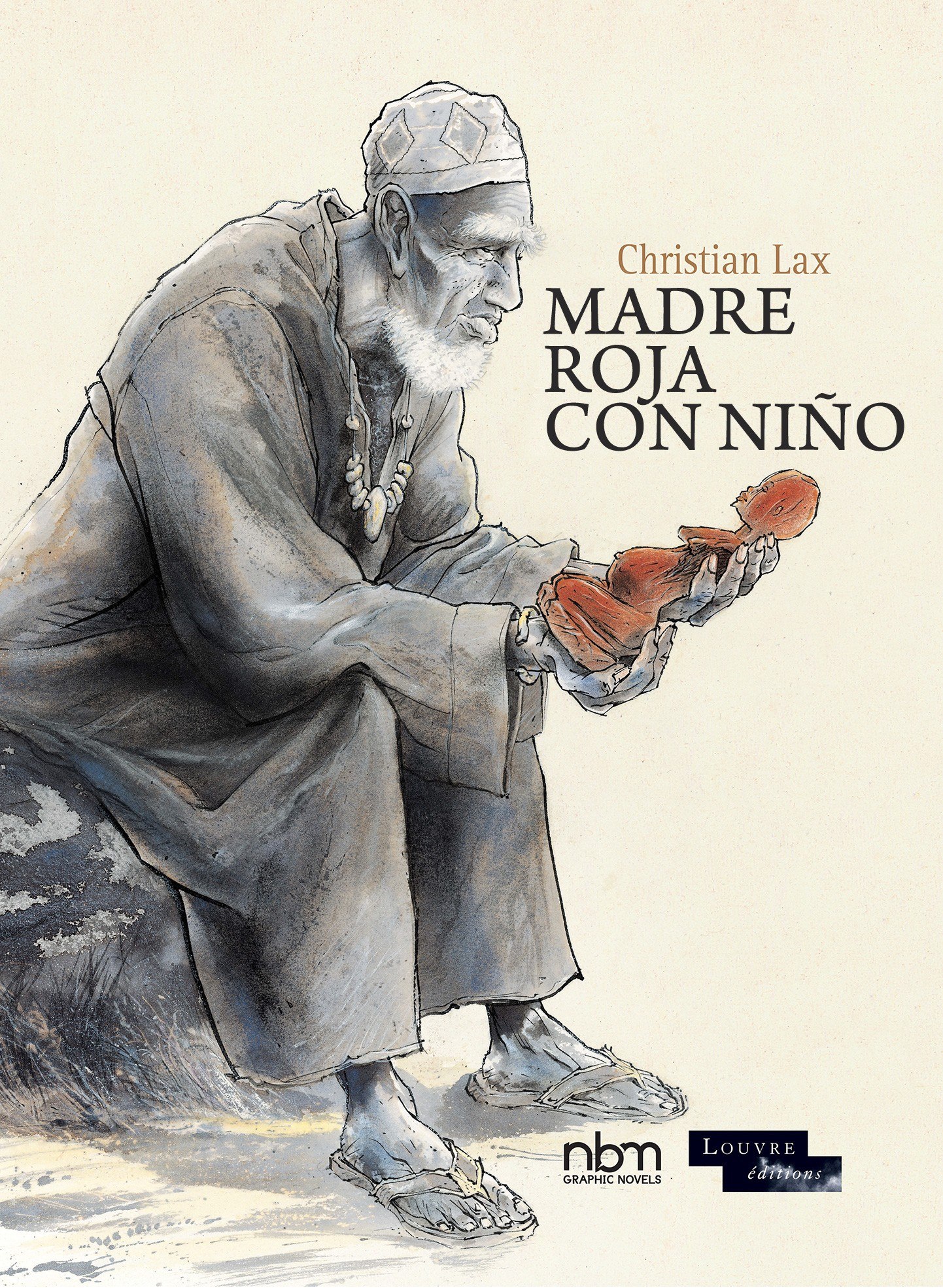 Portada ampliada de MADRE ROJA CON NIÑO