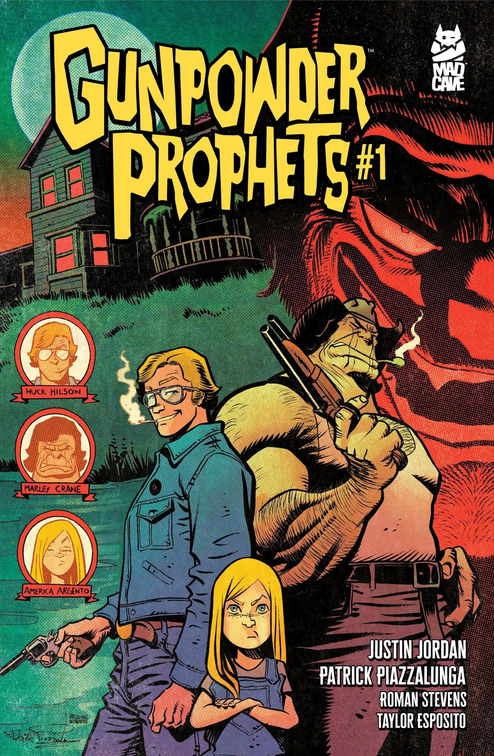 Portada ampliada de Gunpowder Prophets #