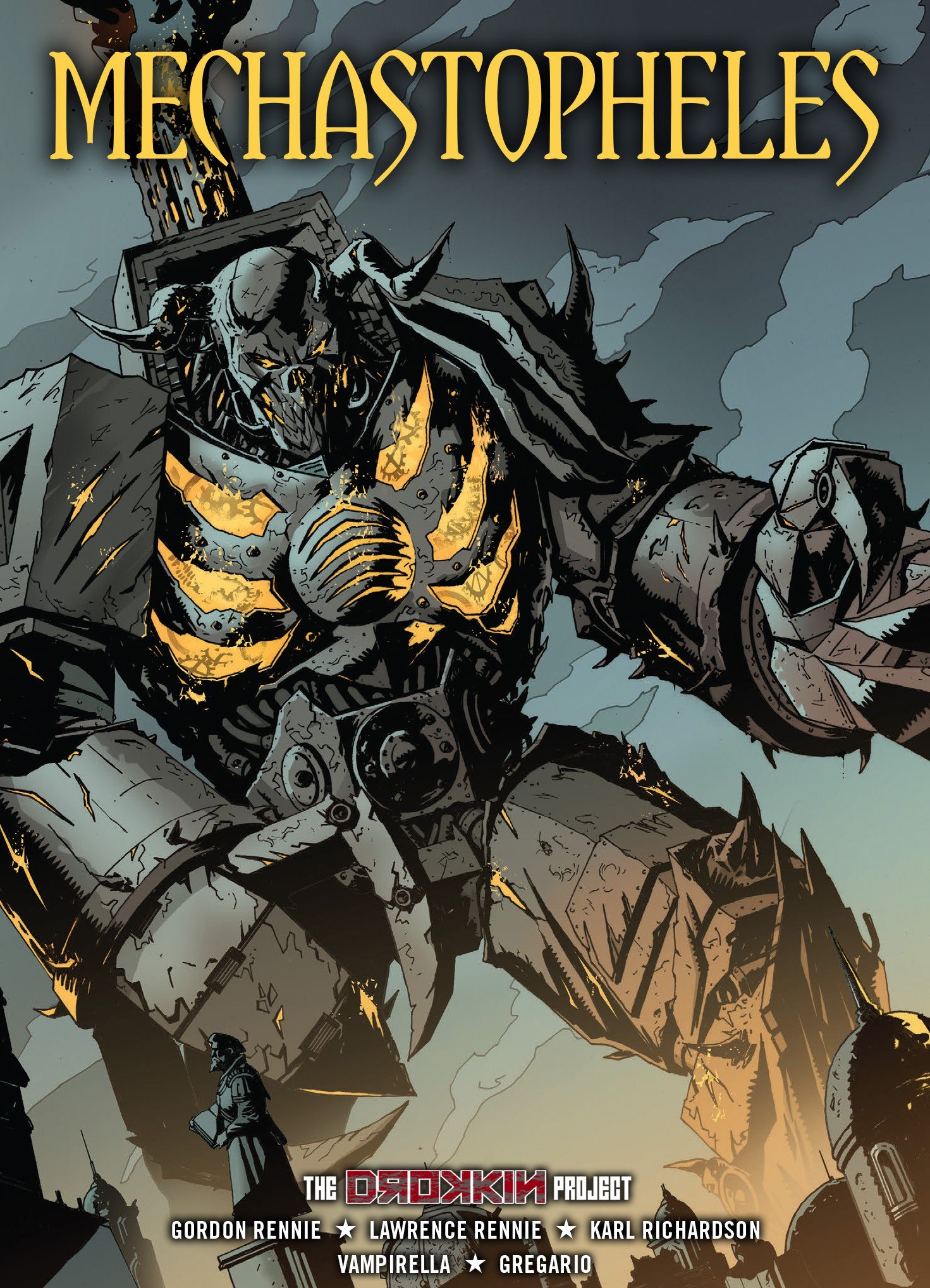 Portada ampliada de MECHASTOPHELES