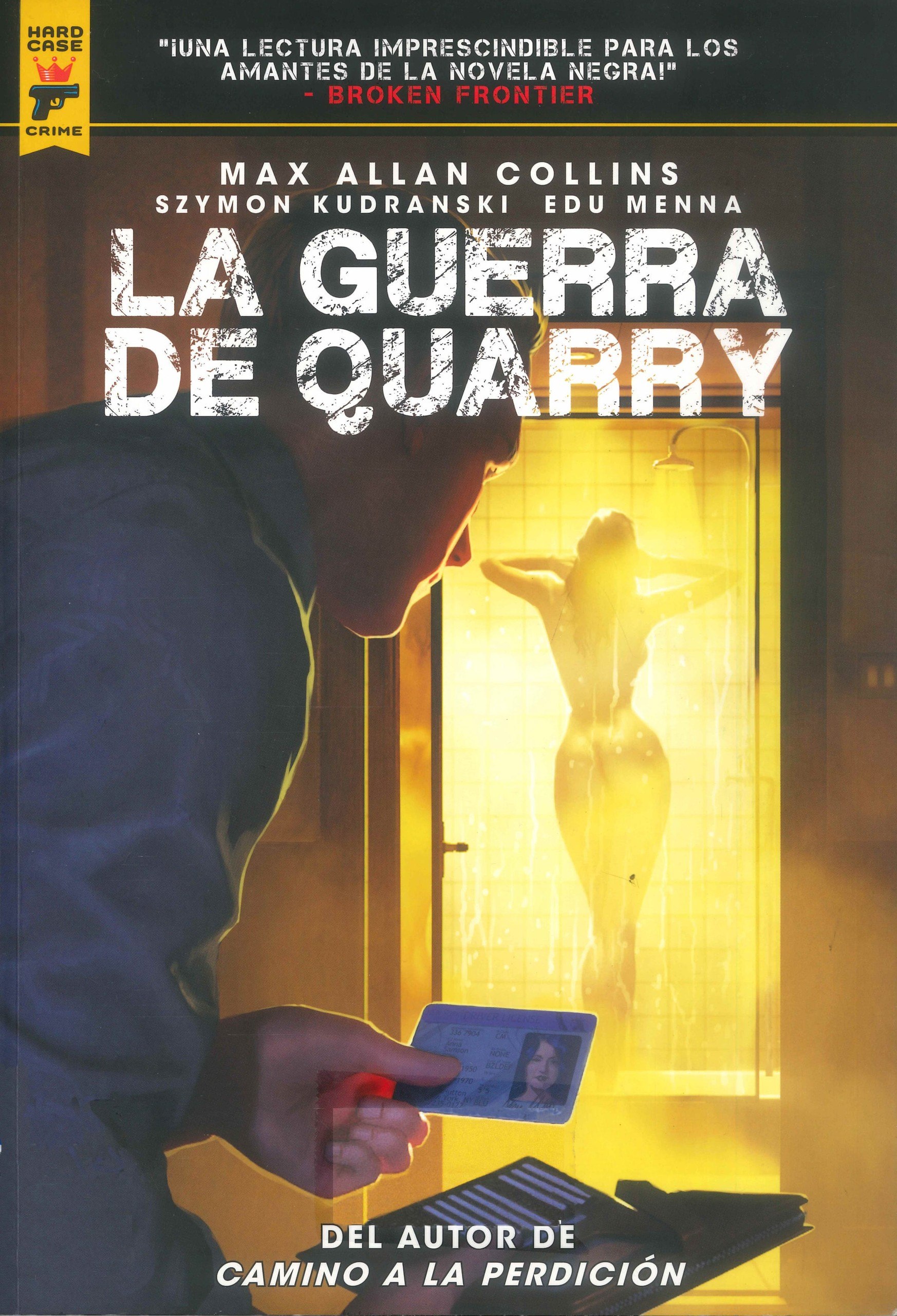 Portada ampliada de La Guerra de Quarry