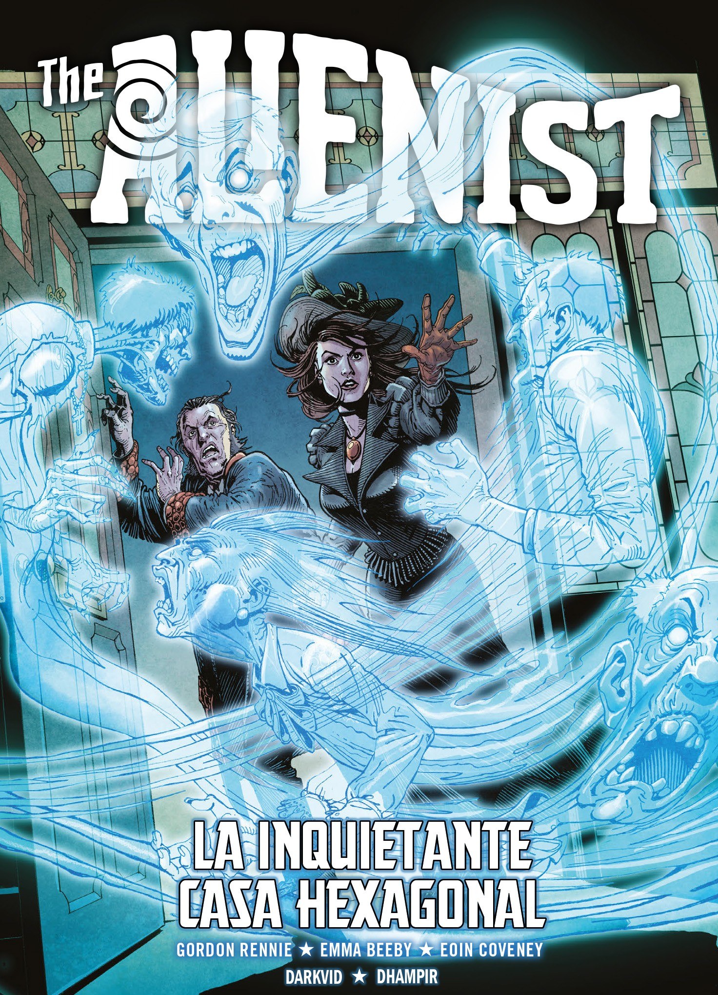 Portada ampliada de The ALIENIST