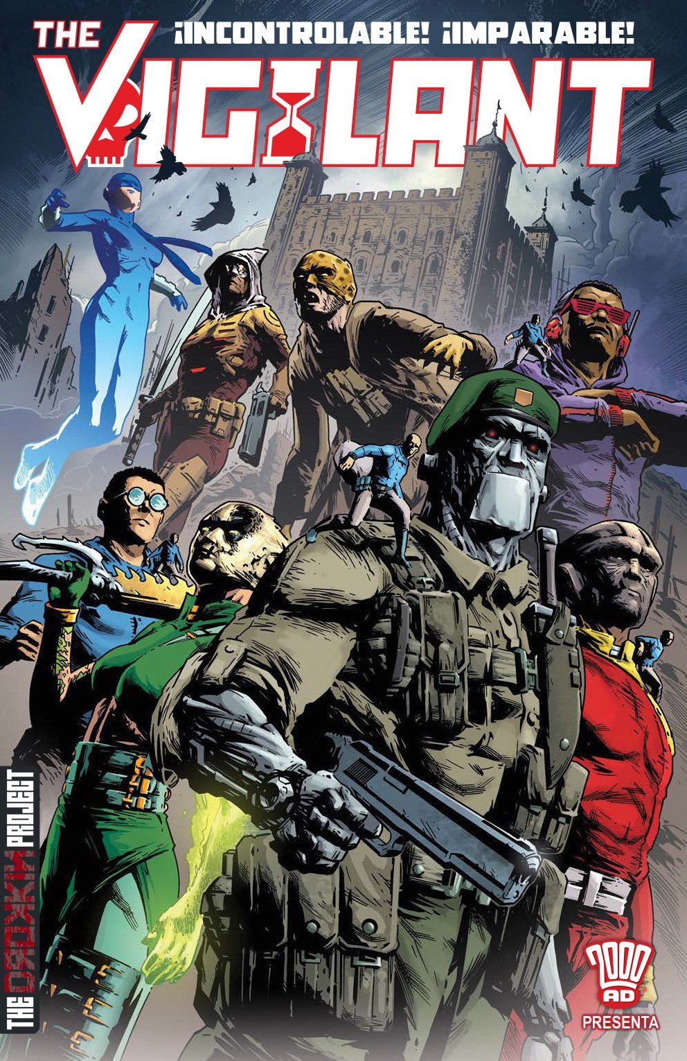 Portada ampliada de THE VIGILANT