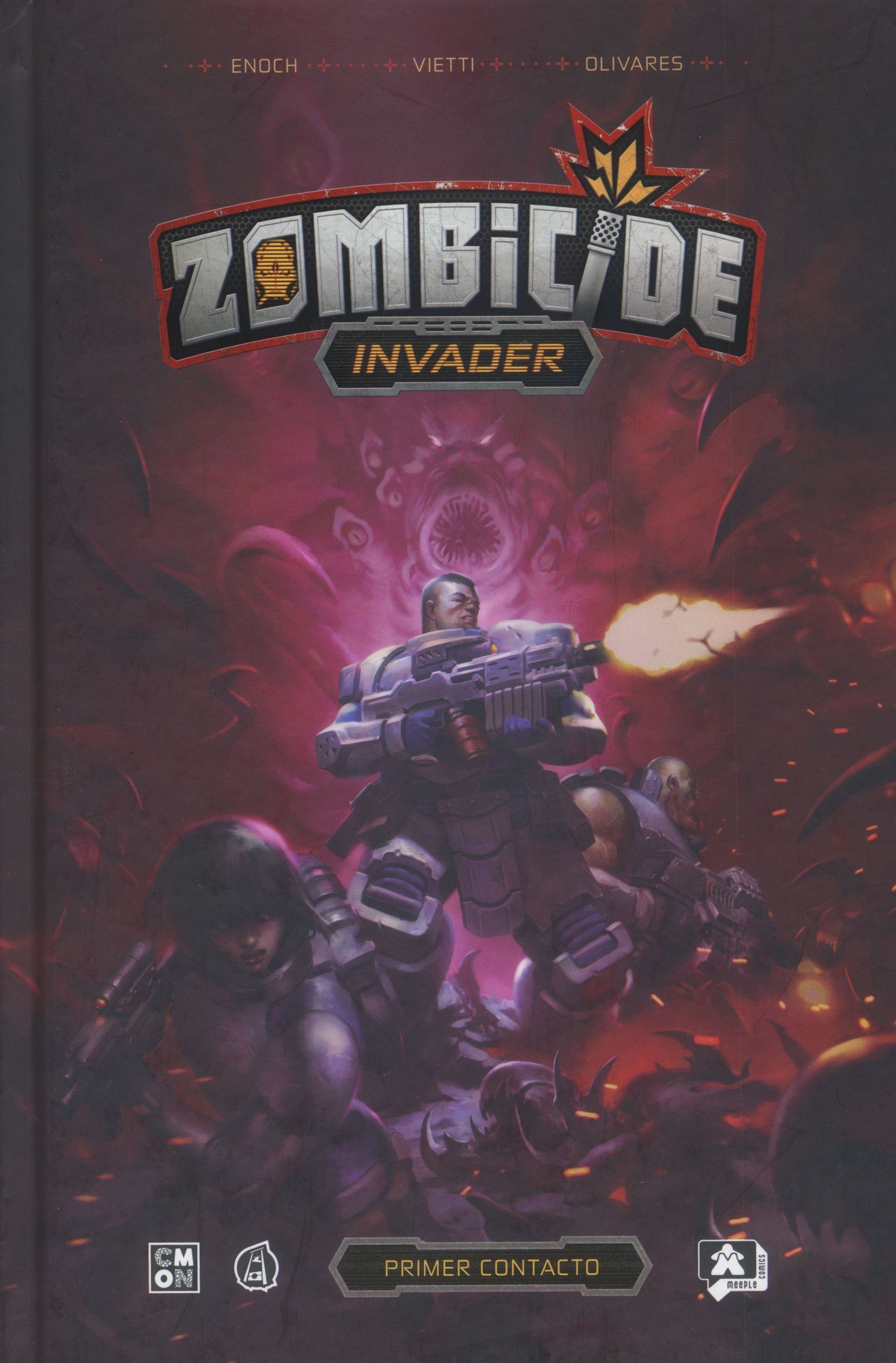 Portada ampliada de Zombicide Invader