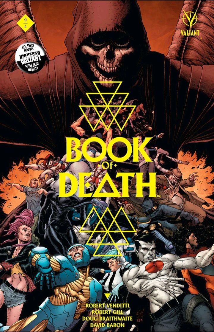 Portada ampliada de Book of Death