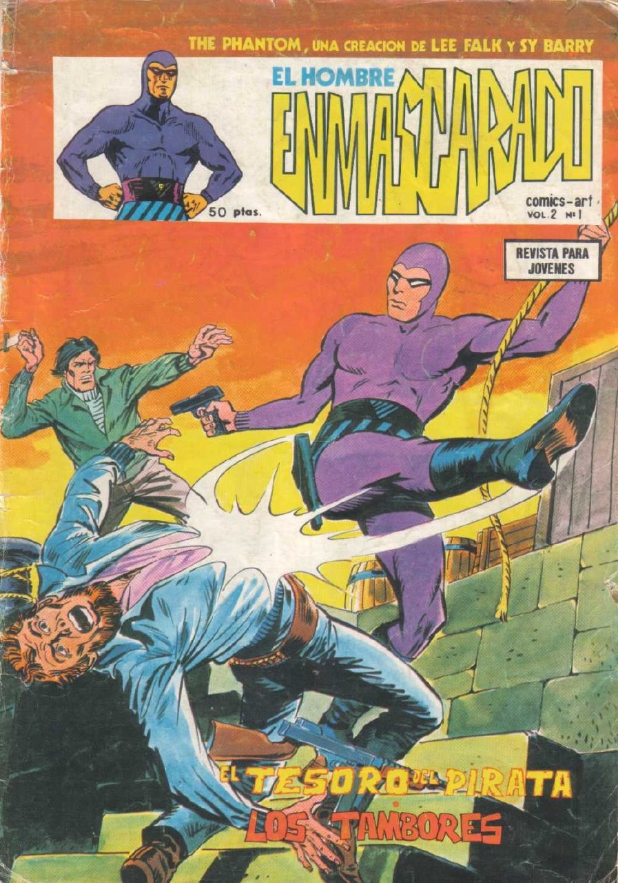 Portada ampliada de EL HOMBRE ENMASCARADO