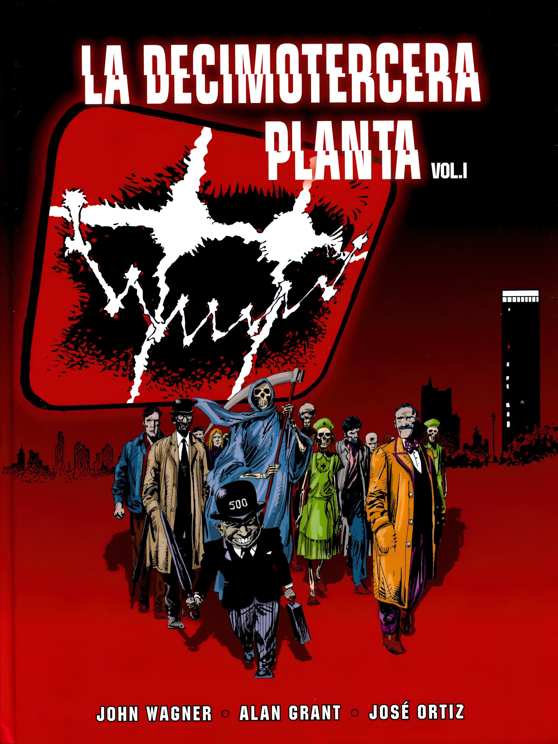 Portada ampliada de La decimotercera planta Vol.