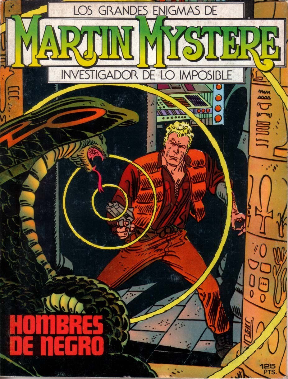 Portada ampliada de LOS GRANDES ENIGMAS DE MARTIN MYSTERE INVESTIGADOR DE LO IMPOSIBLE