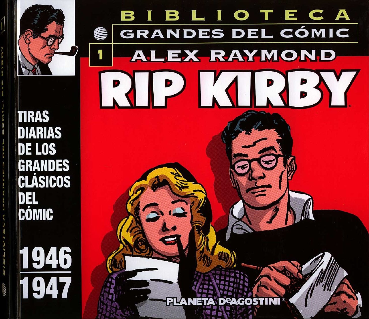 Portada ampliada de RIP KIRBY