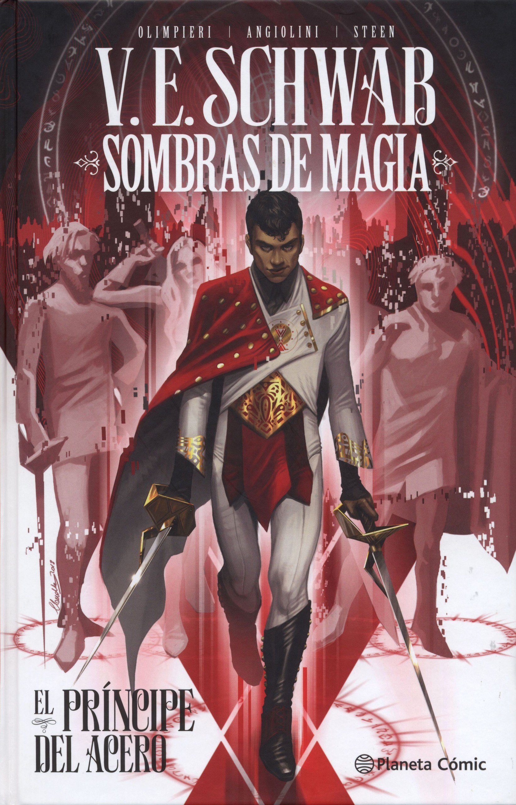 Portada ampliada de Sombras de Magia