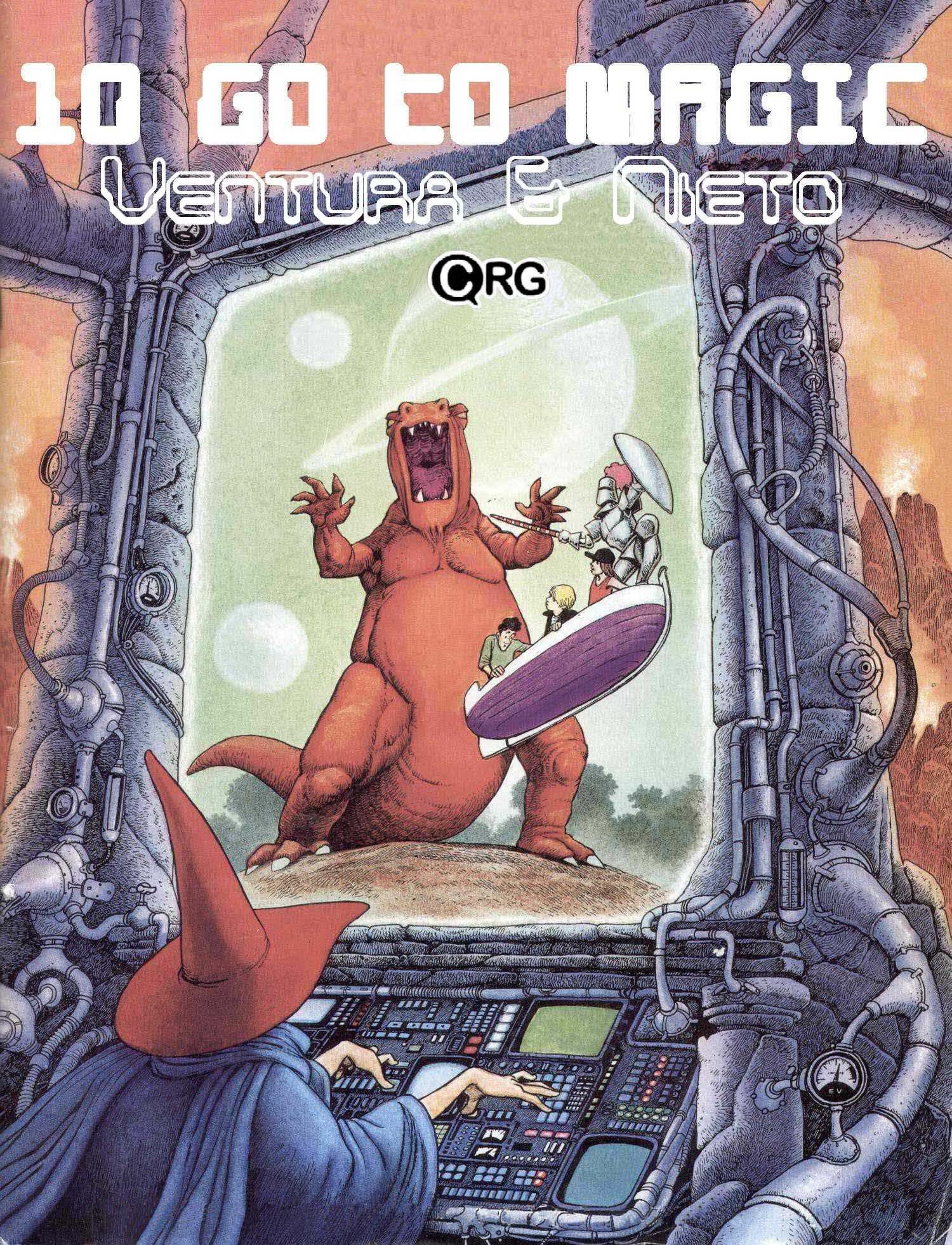 Portada ampliada de 10 GO TO MAGIC