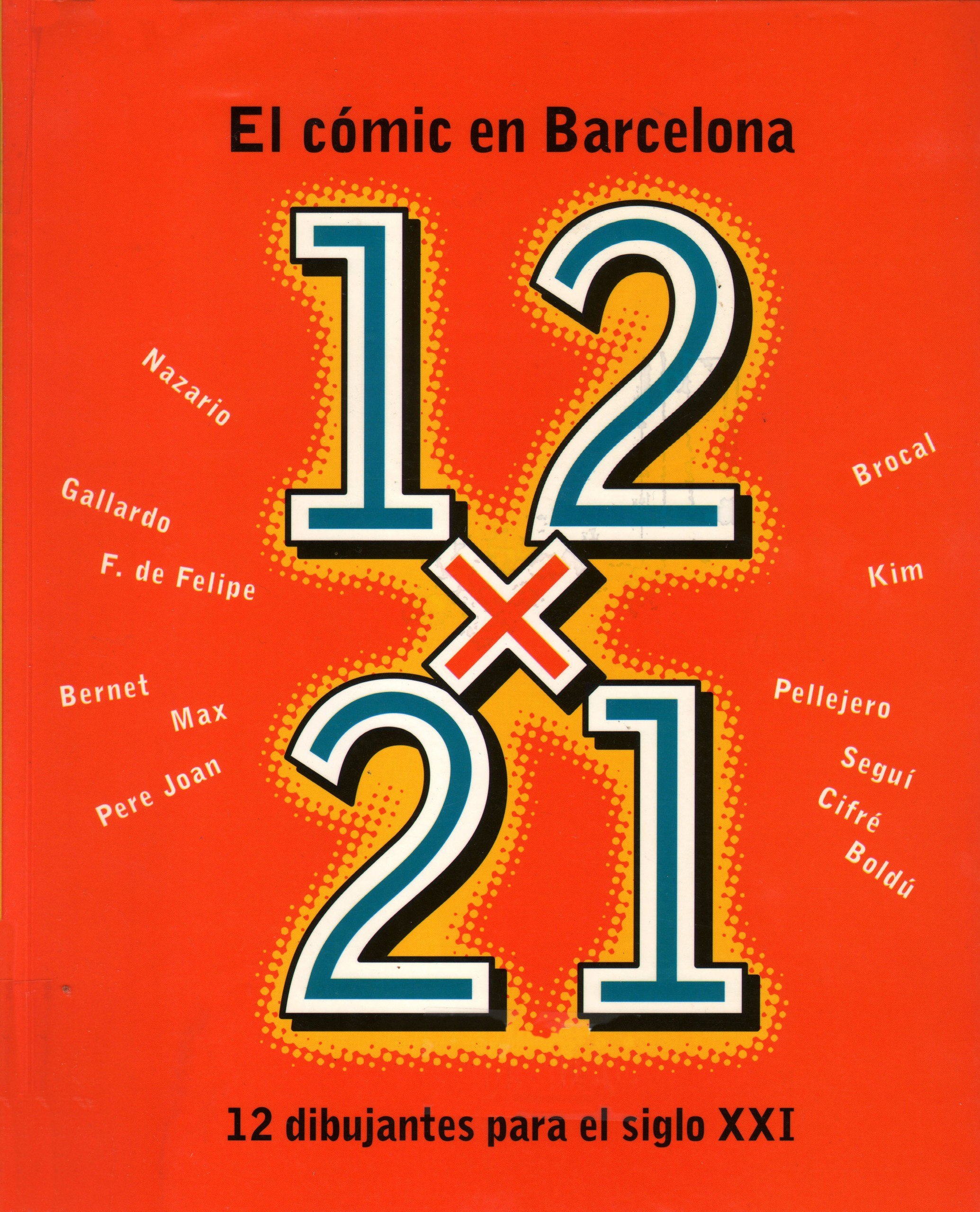 Portada ampliada de El cómic en Barcelona