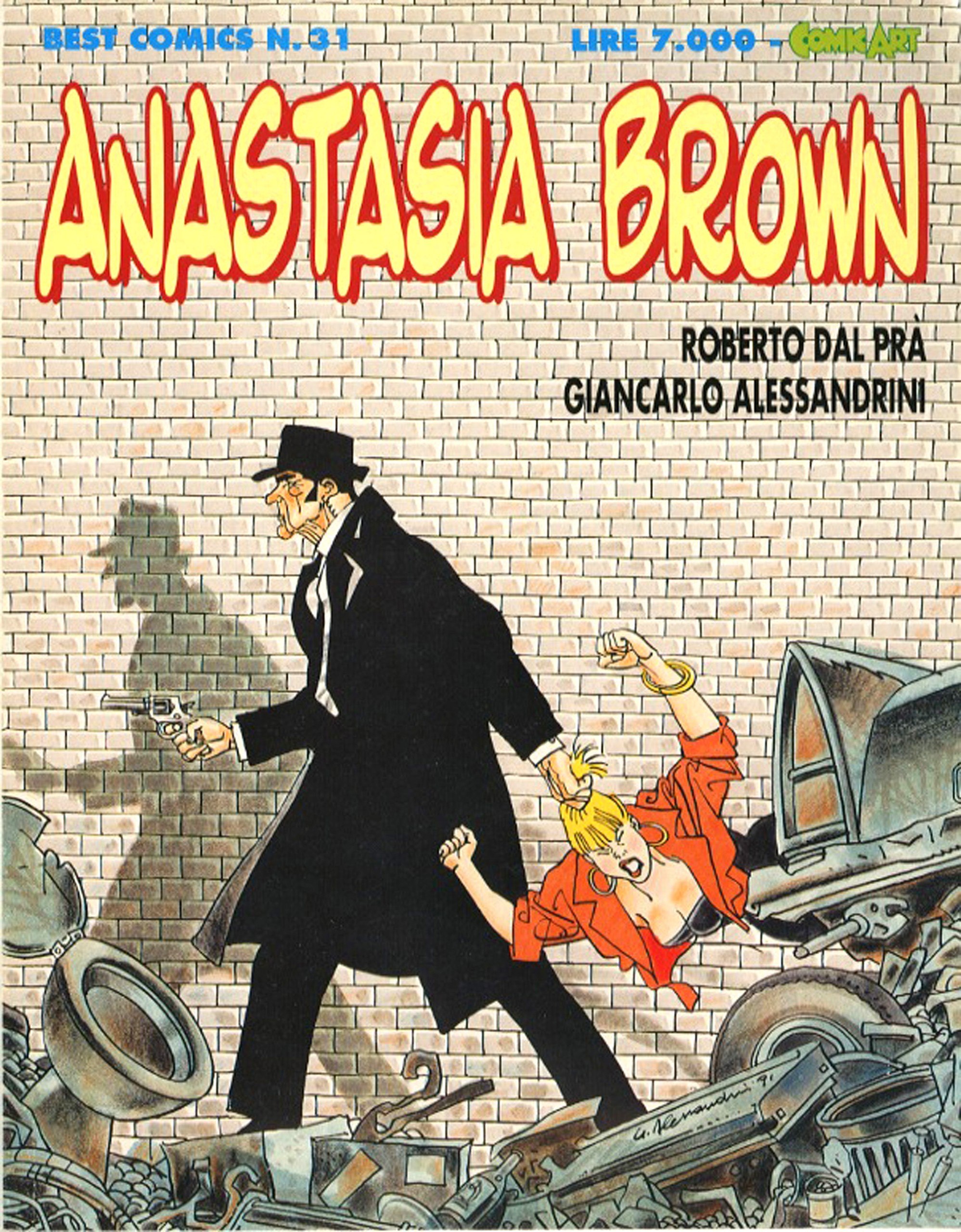 Portada ampliada de ANASTASIA BROWN
