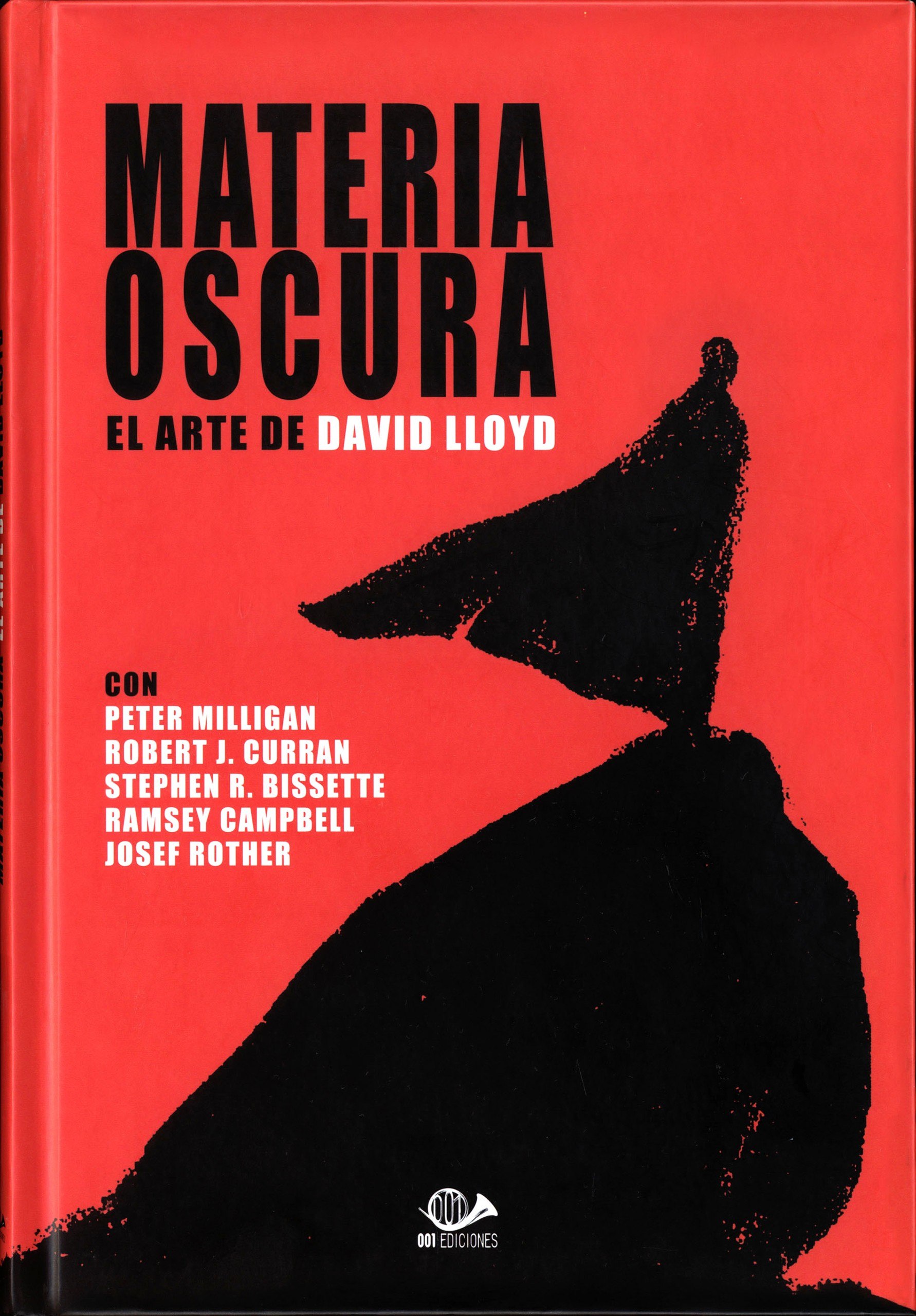 Portada ampliada de MATERIA OSCURA EL ARTE DE DAVID LLOYD