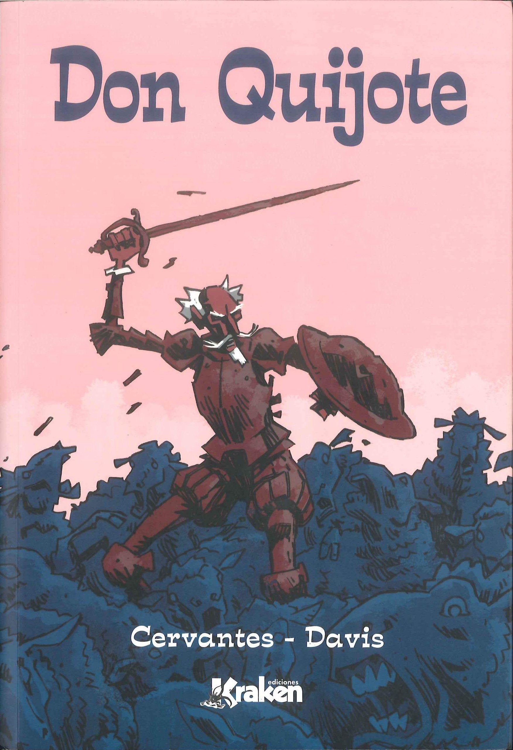 Portada ampliada de Don Quijote