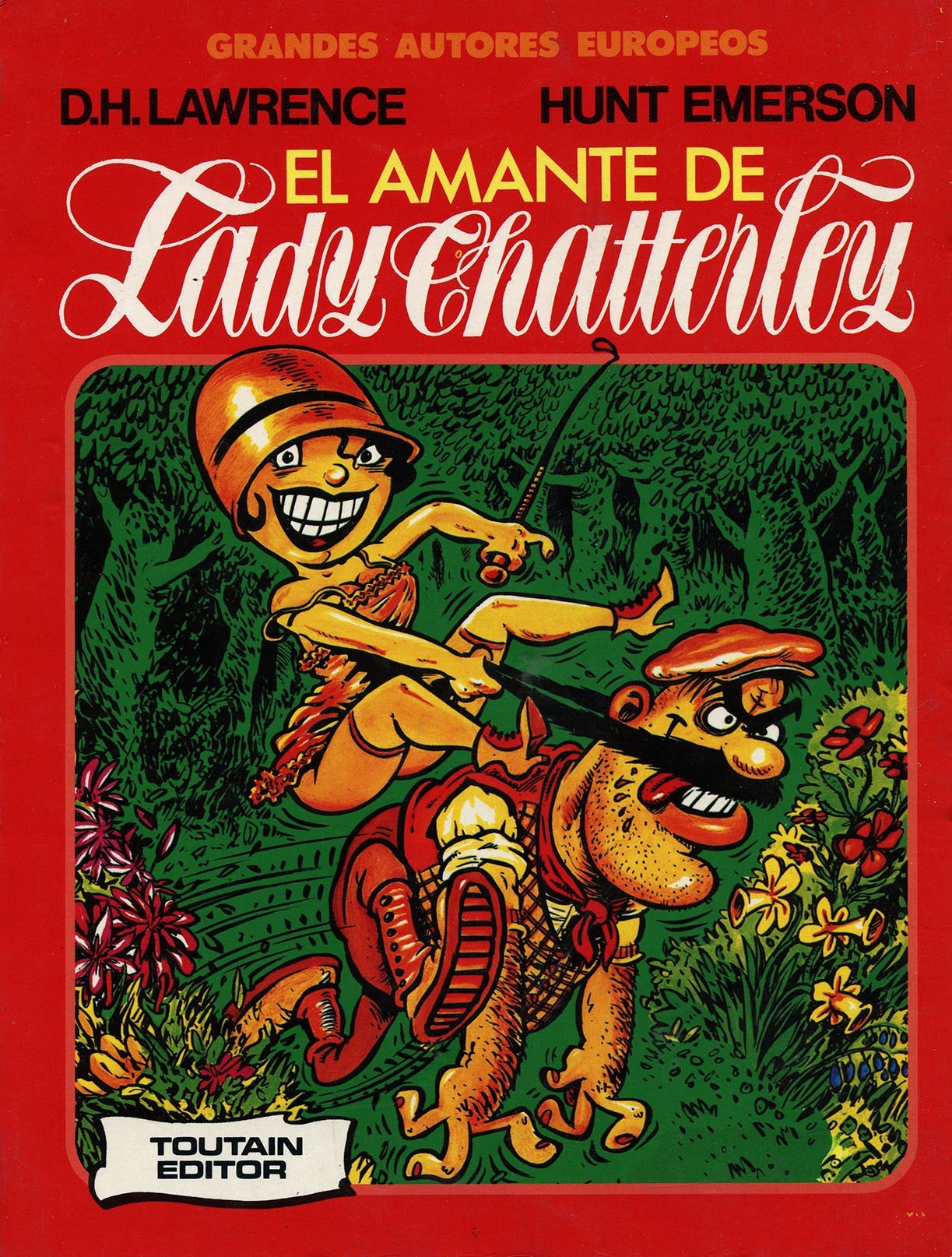 Portada ampliada de El Amante de Lady Chatterley