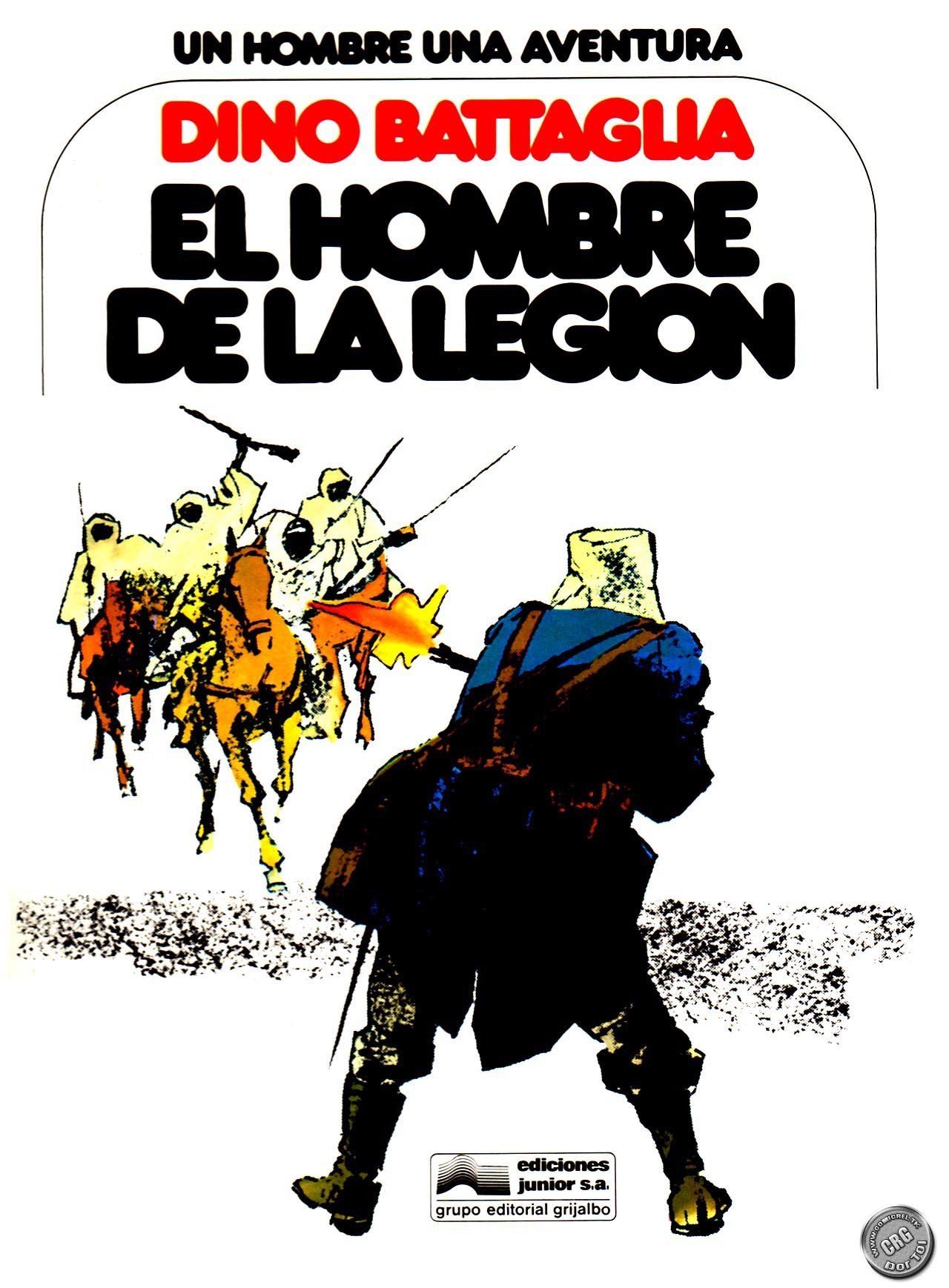 Portada ampliada de EL HOMBRE DE LA LEGION
