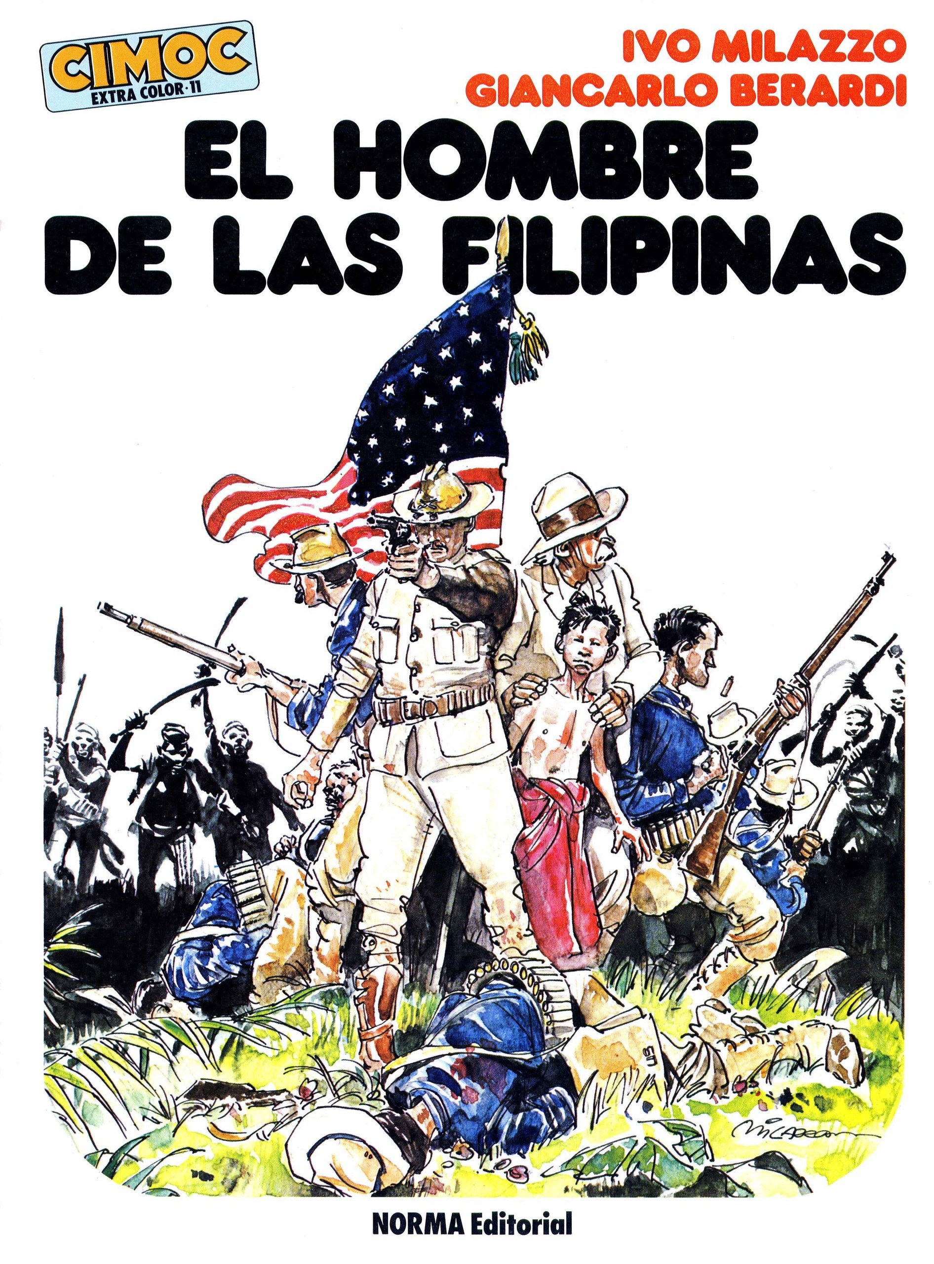 Portada ampliada de EL HOMBRE DE LAS FILIPINAS