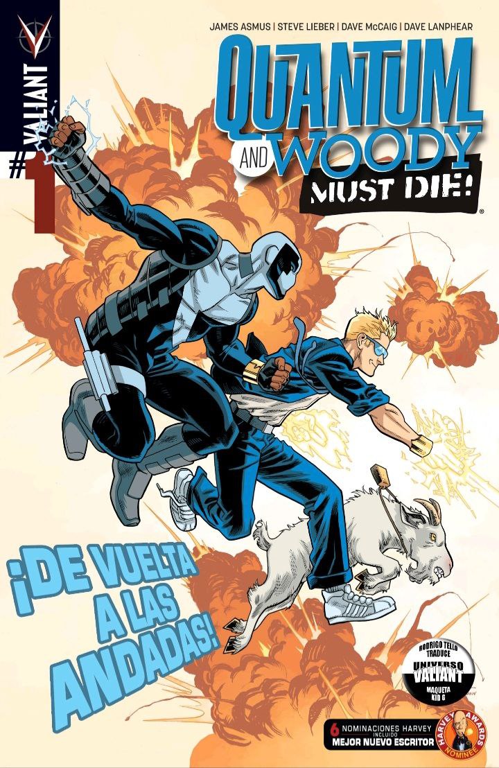 Portada ampliada de QUANTUM AND WOODY MUST DIE!