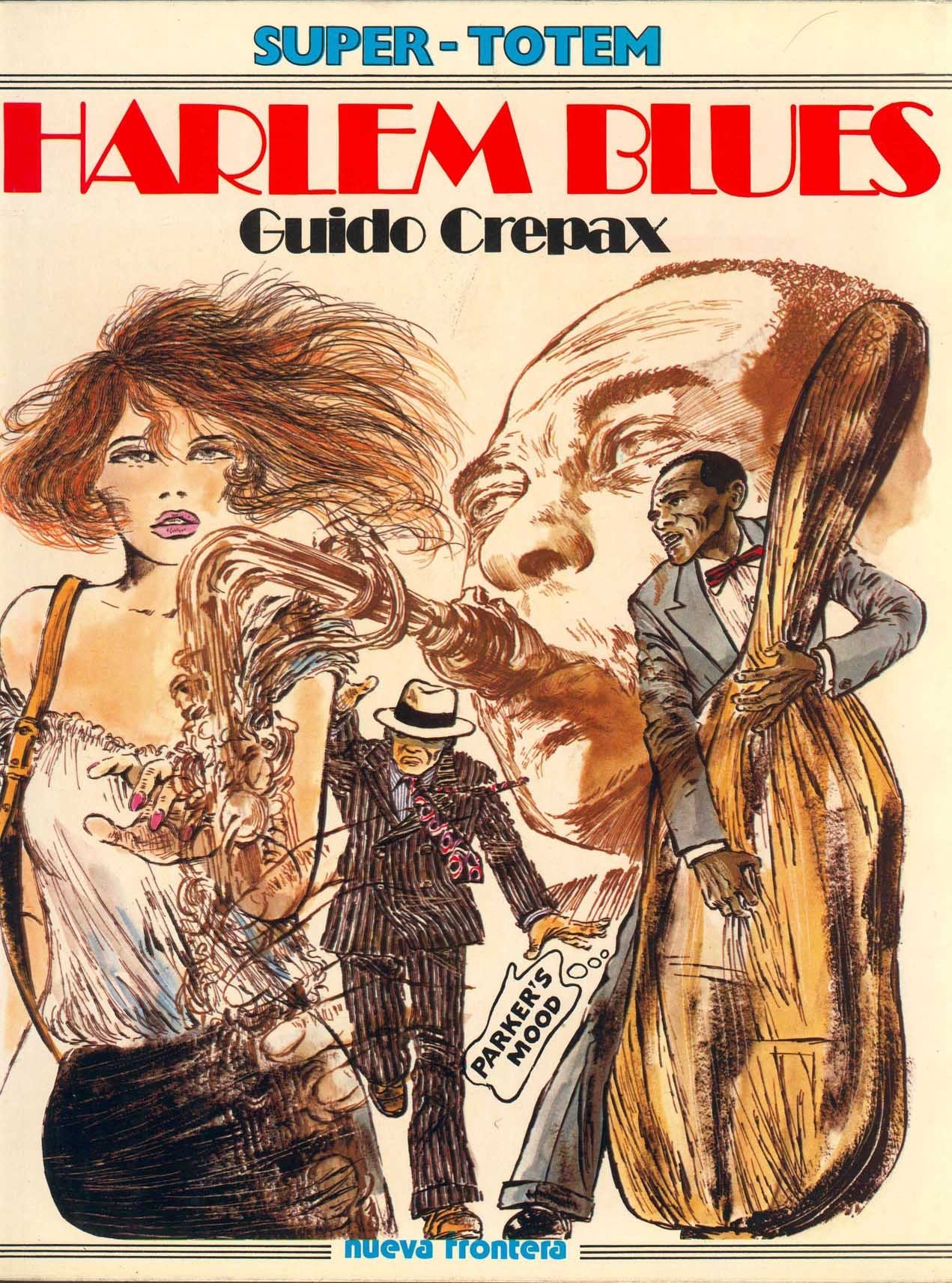 Portada ampliada de HARLEM BLUES