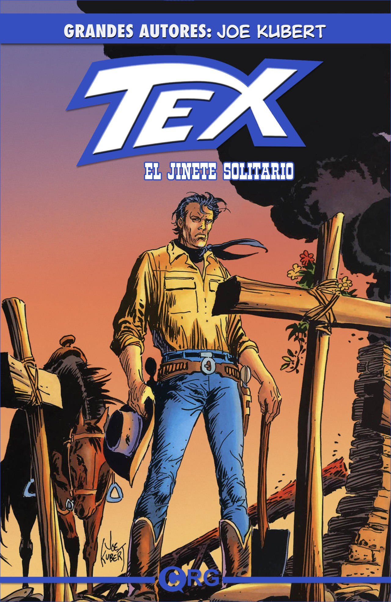 Portada ampliada de TEX EL JINETE SOLITARIO