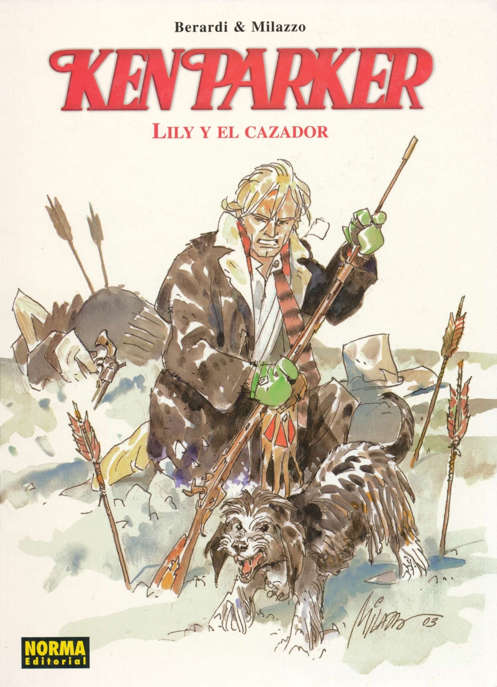 Portada ampliada de KENT PARKER LILY Y EL CAZADOR