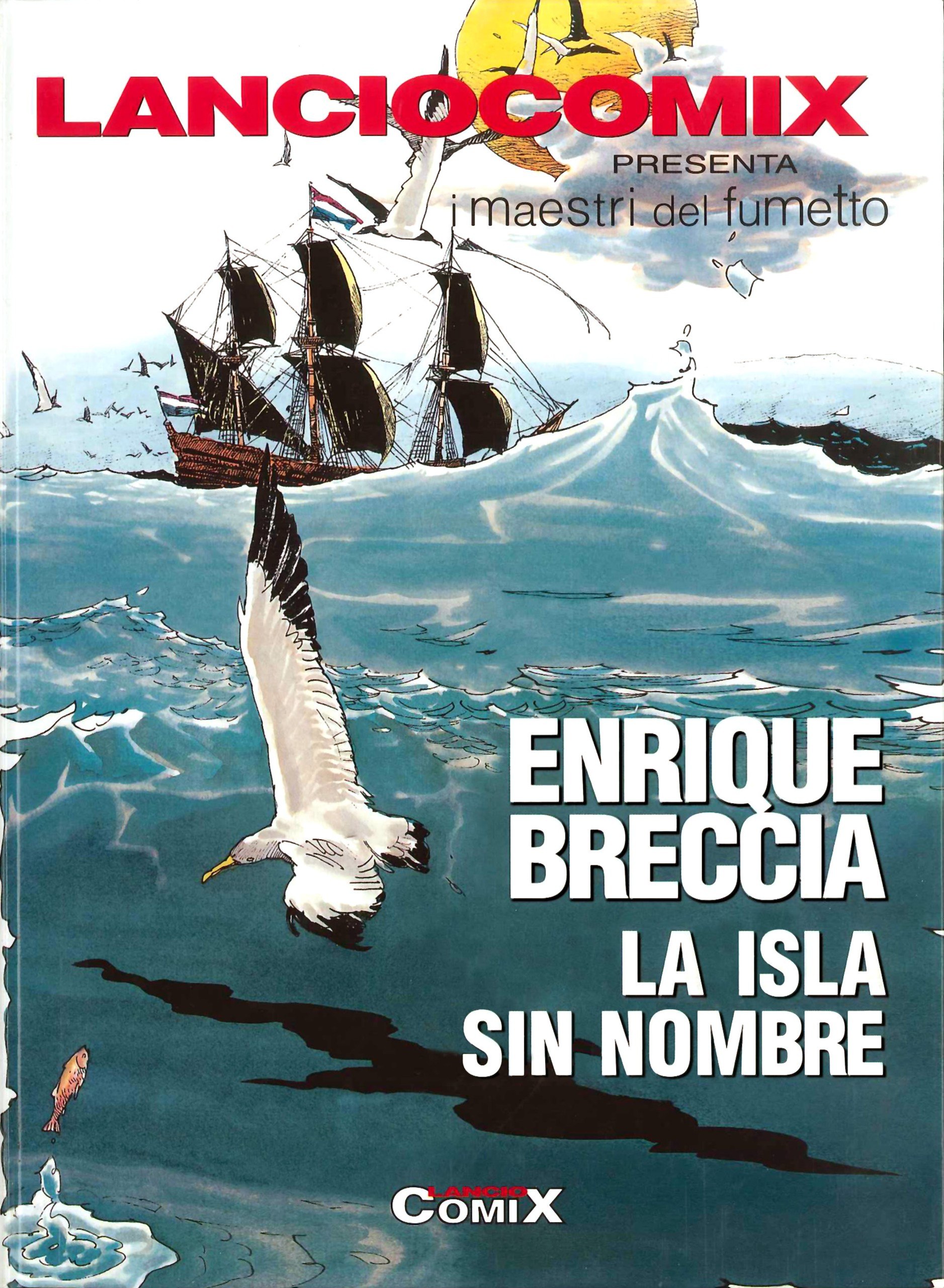 Portada ampliada de LA ISLA SIN NOMBRE