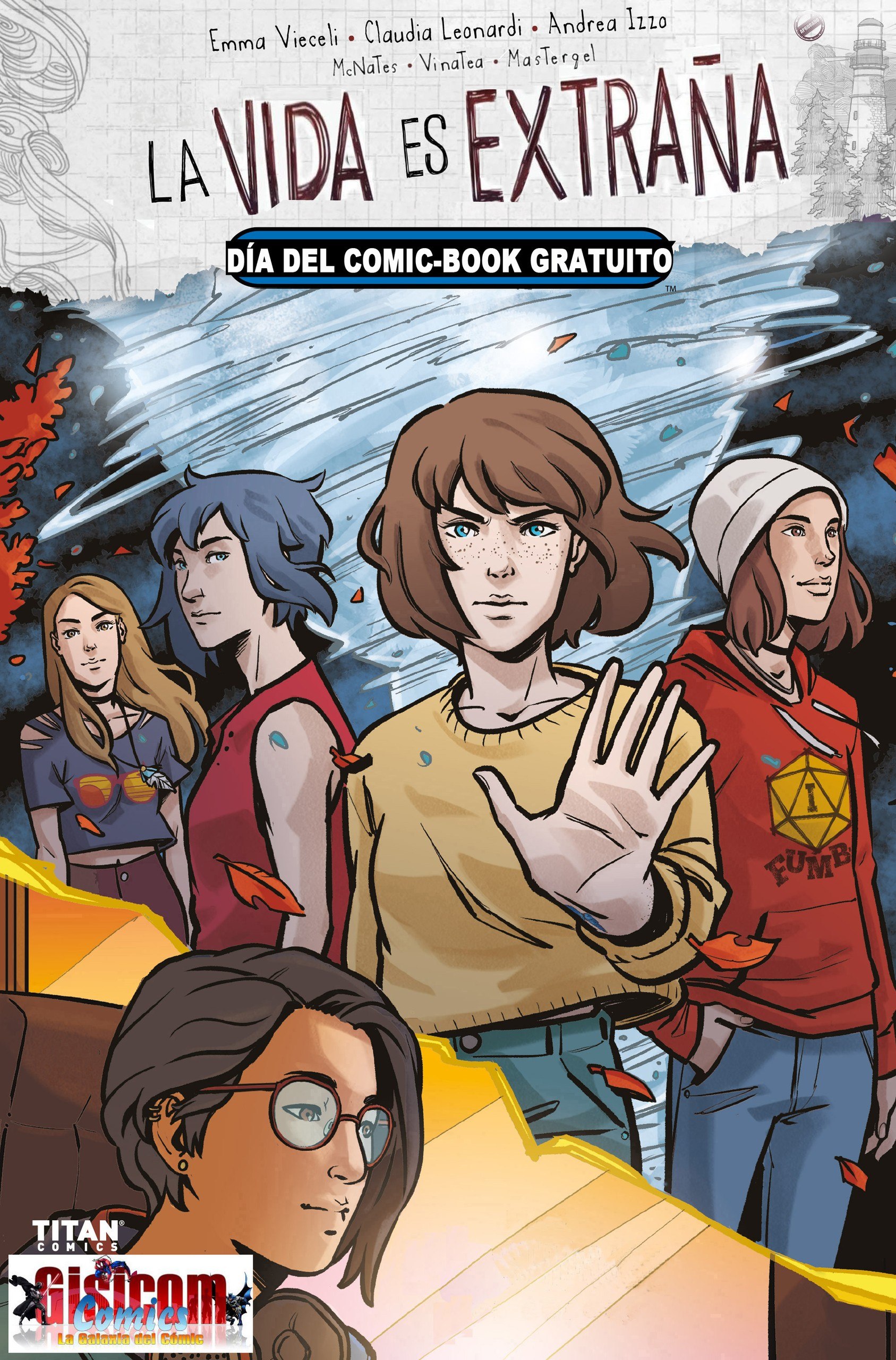 Portada ampliada de LA VIDA ES EXTRAÑA
