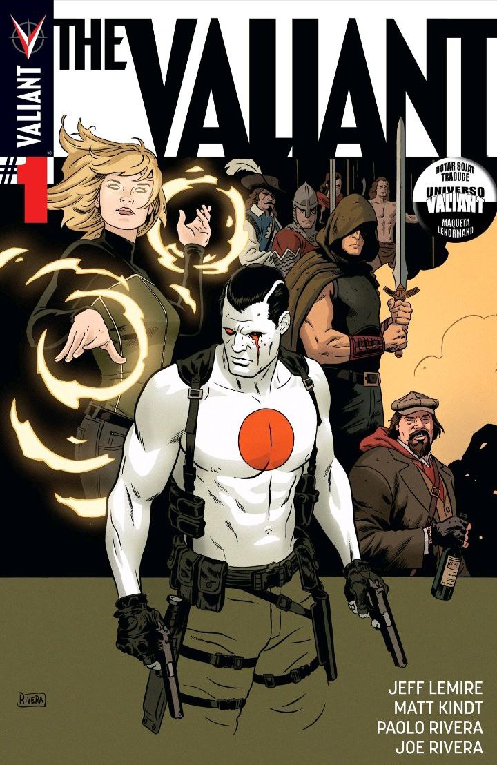 Portada ampliada de THE VALIANT