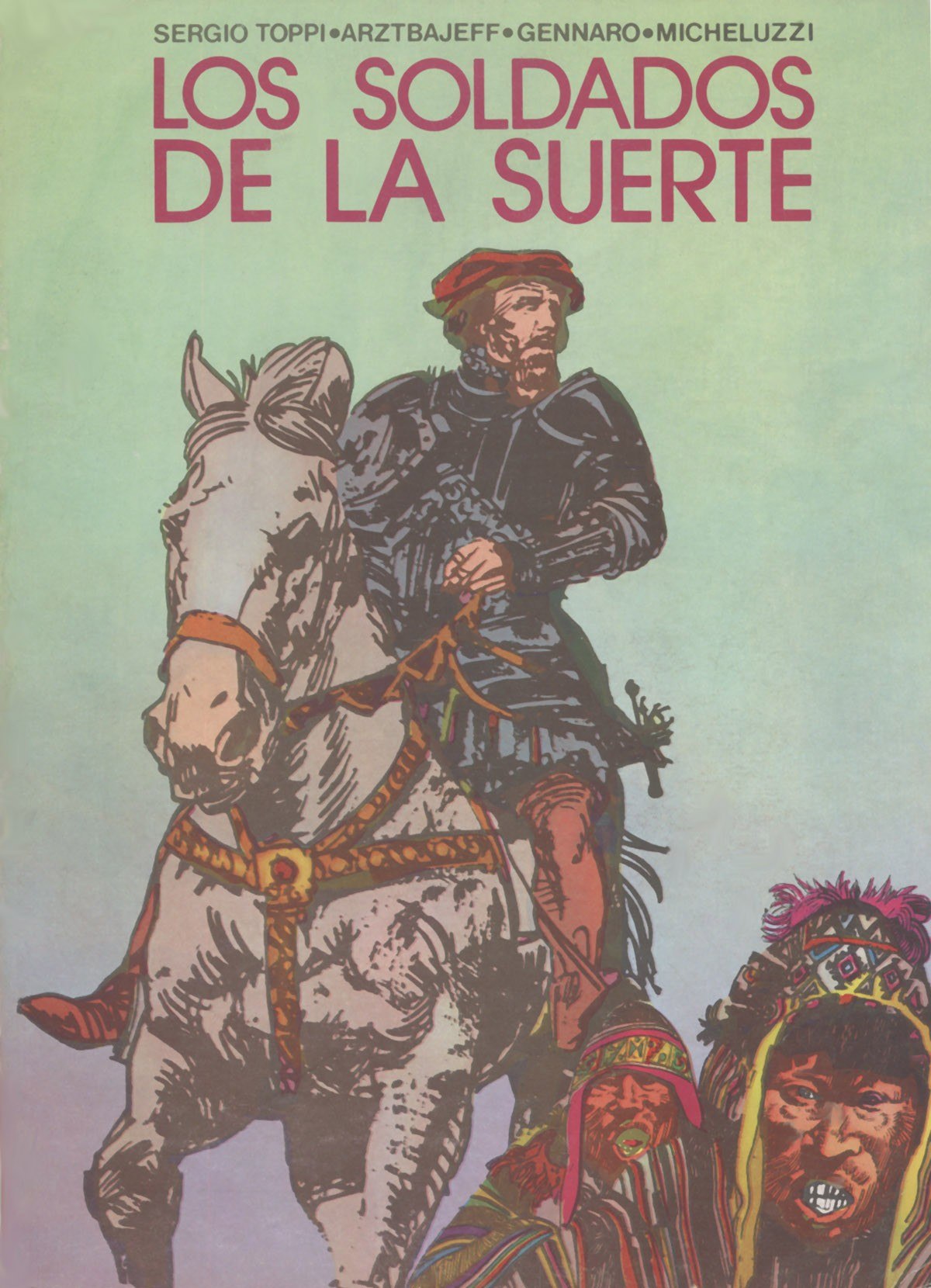 Portada ampliada de LOS SOLDADOS DE LA SUERTE