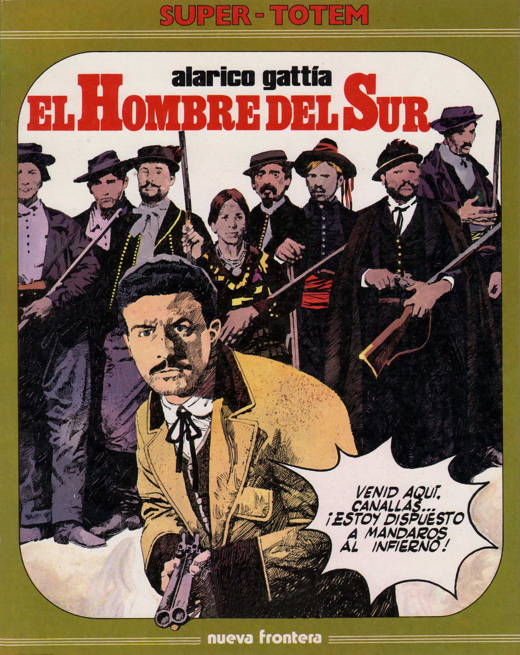 Portada ampliada de EL HOMBRE DEL SUR